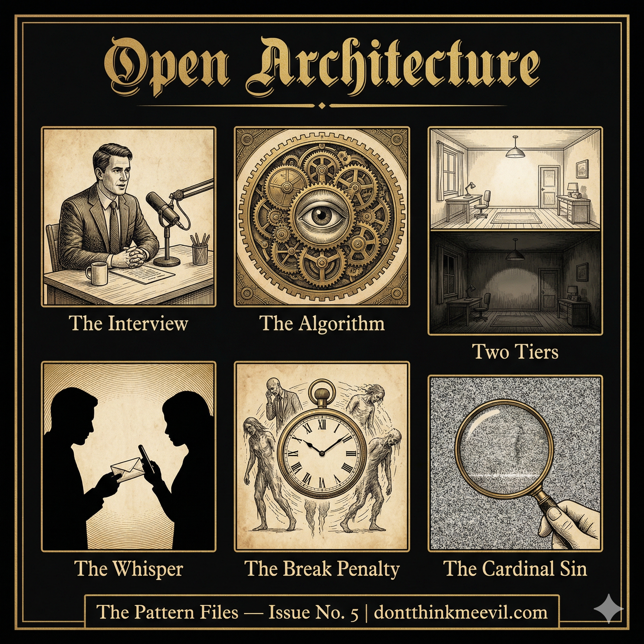 The Pattern Files - ISSUE NO. 05: Open Architecture