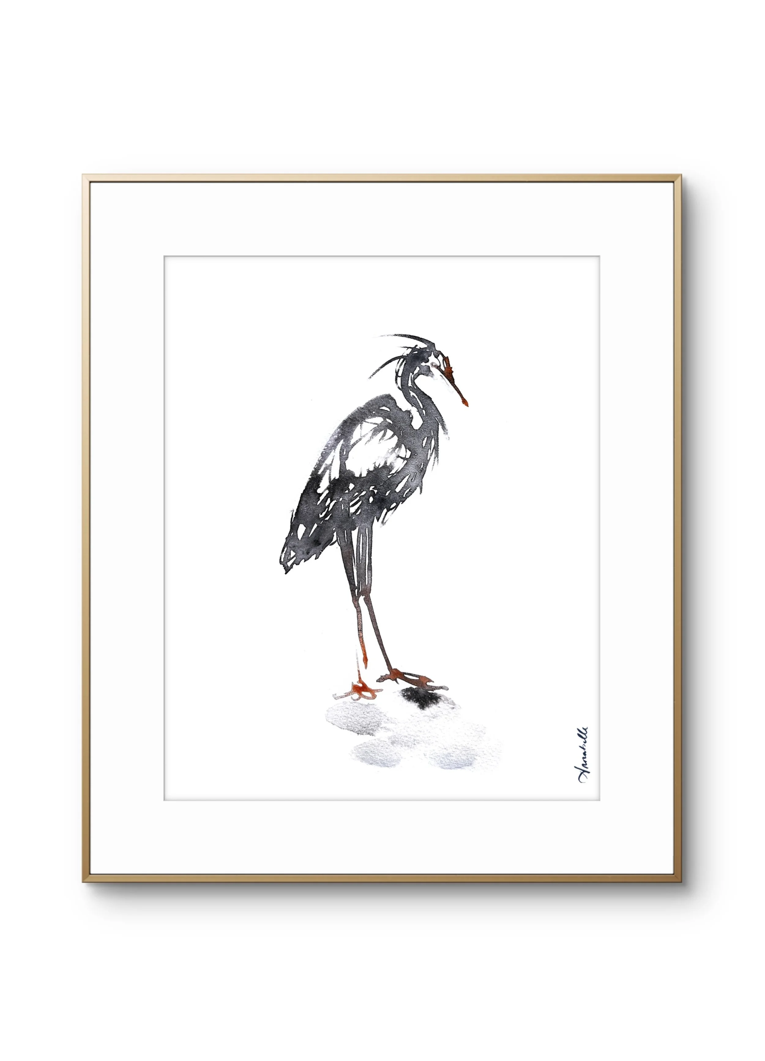 Inland Fog Original Drawing