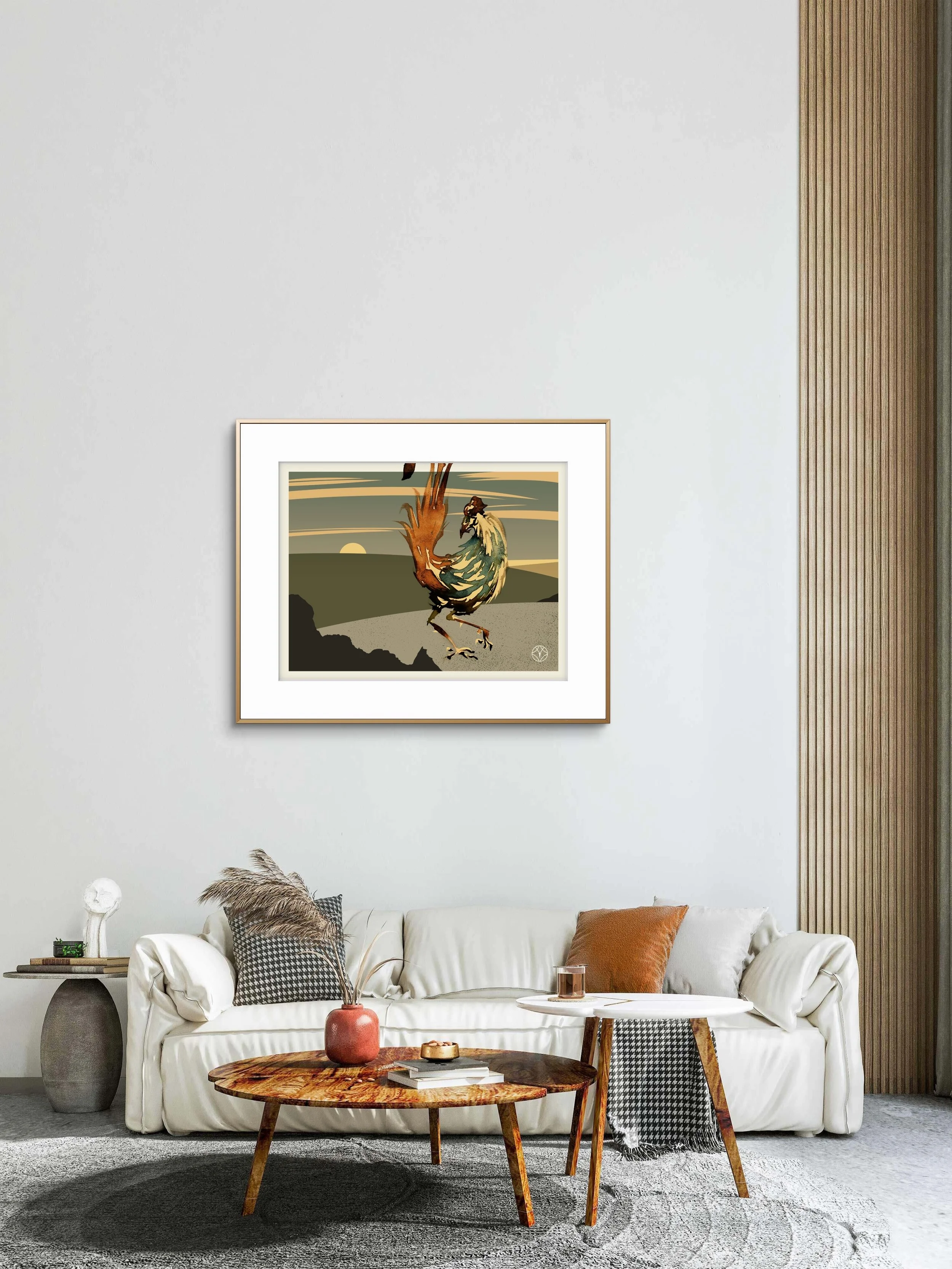 Today Giclee Print Framed 2.jpg