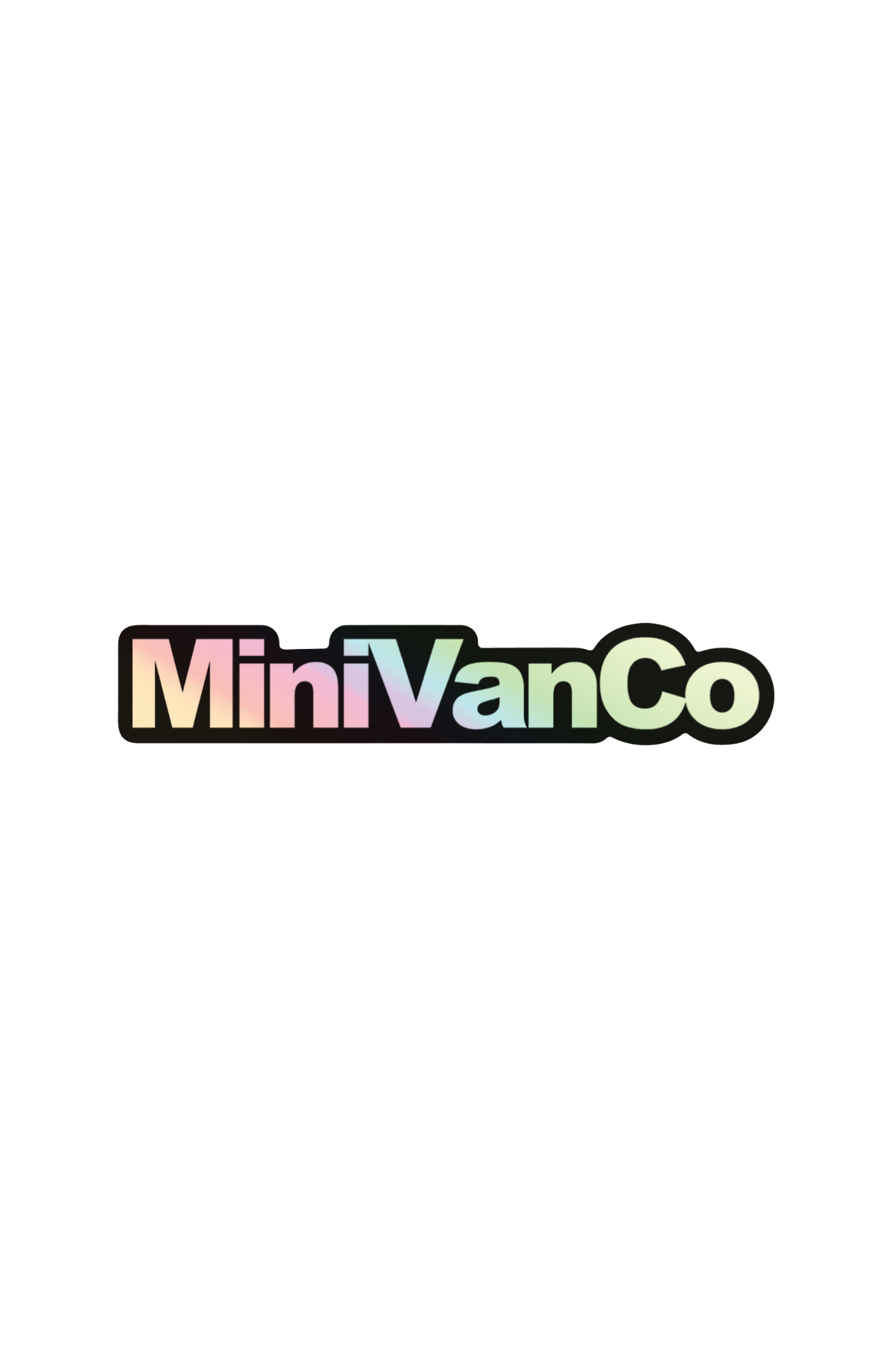 MiniVanCo Holographic Decal