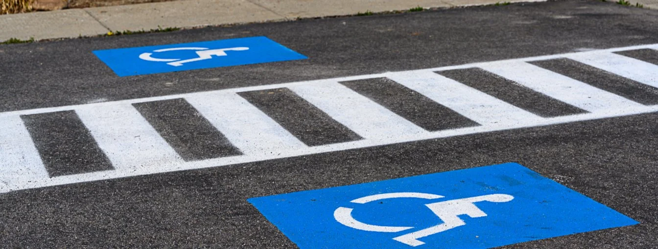 Close-by handi-cap parking.