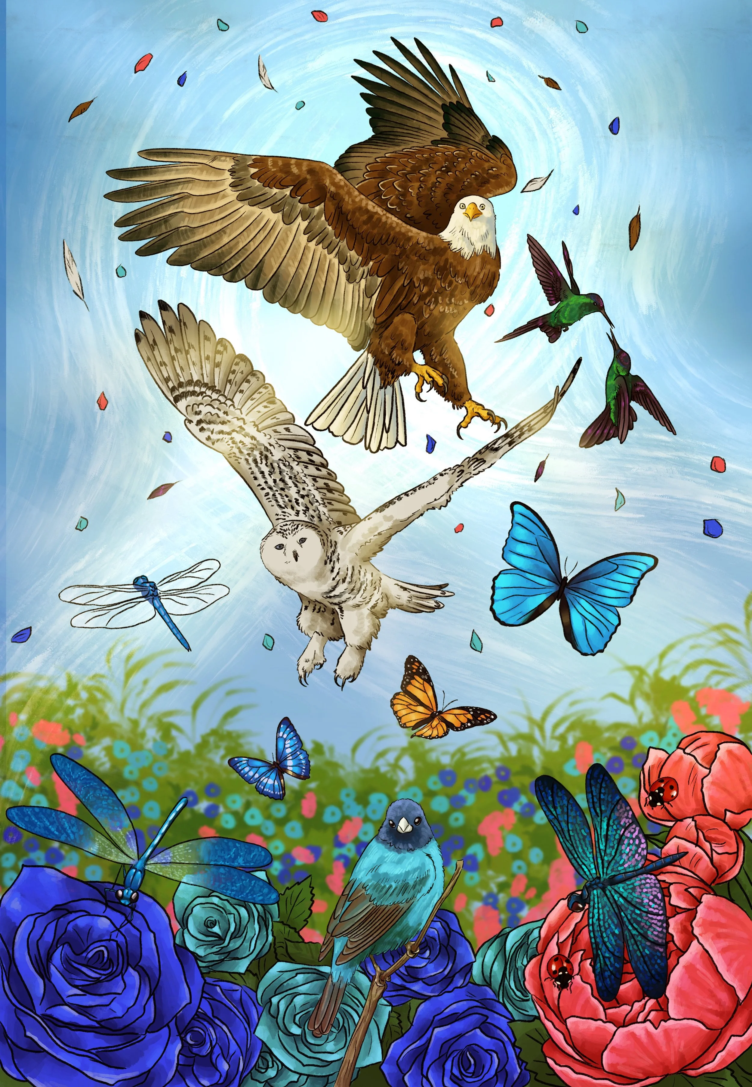 Fully customized digital painting - Stylized Realism - Part of a set, 2/3