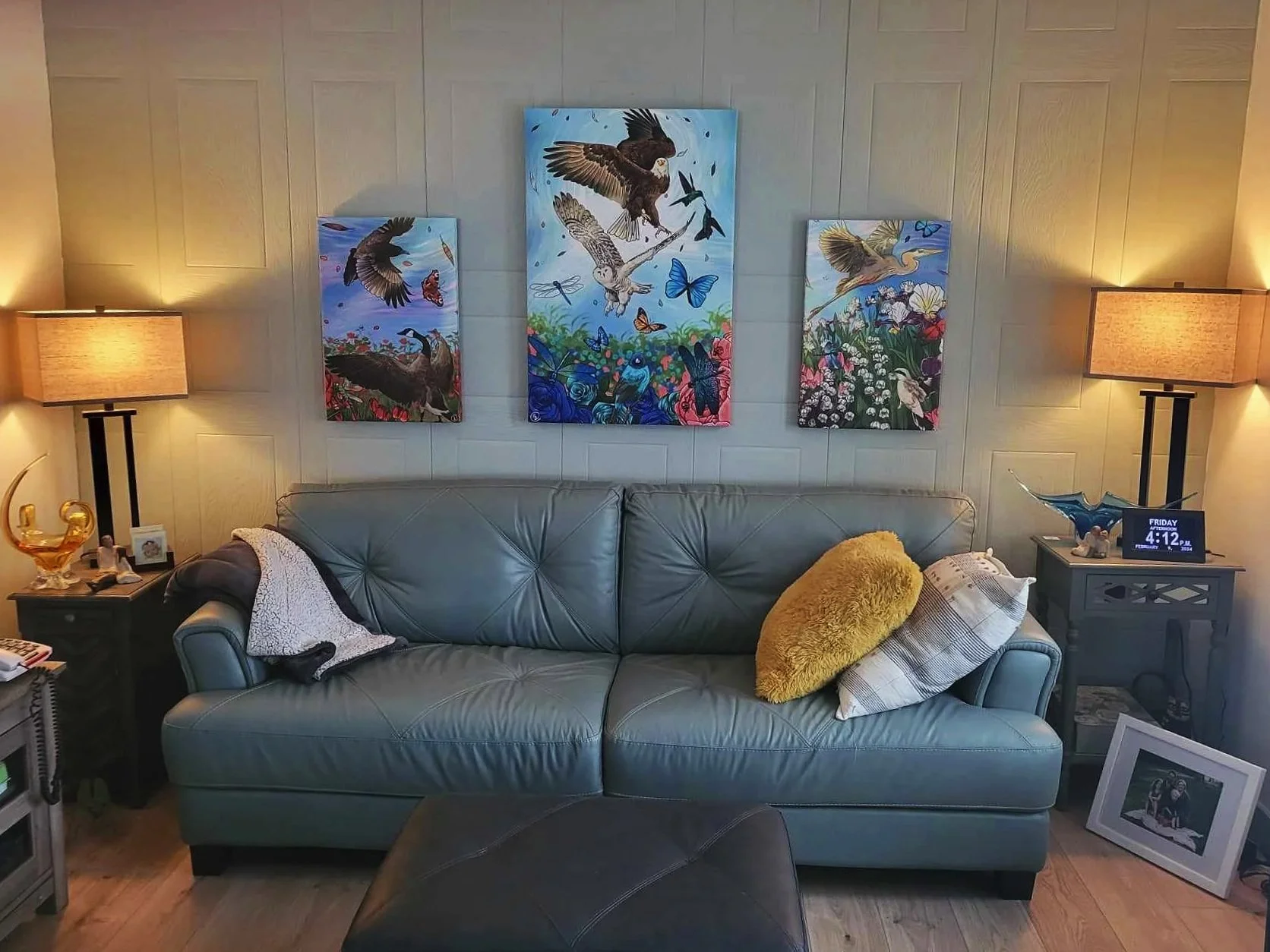 Fully customized digital painting - Stylized Realism - Printed on canvas