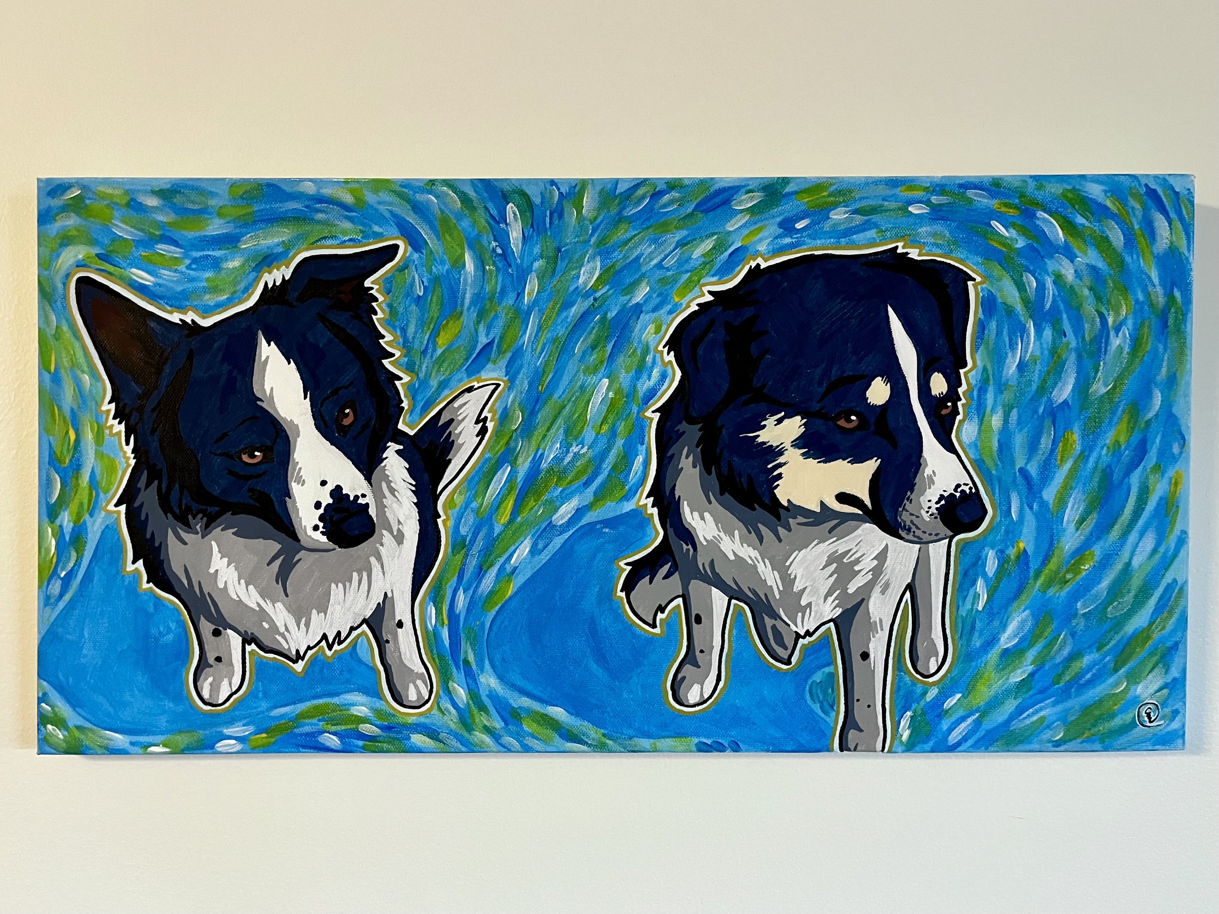 Medium fully customized canvas painting - Pop Art