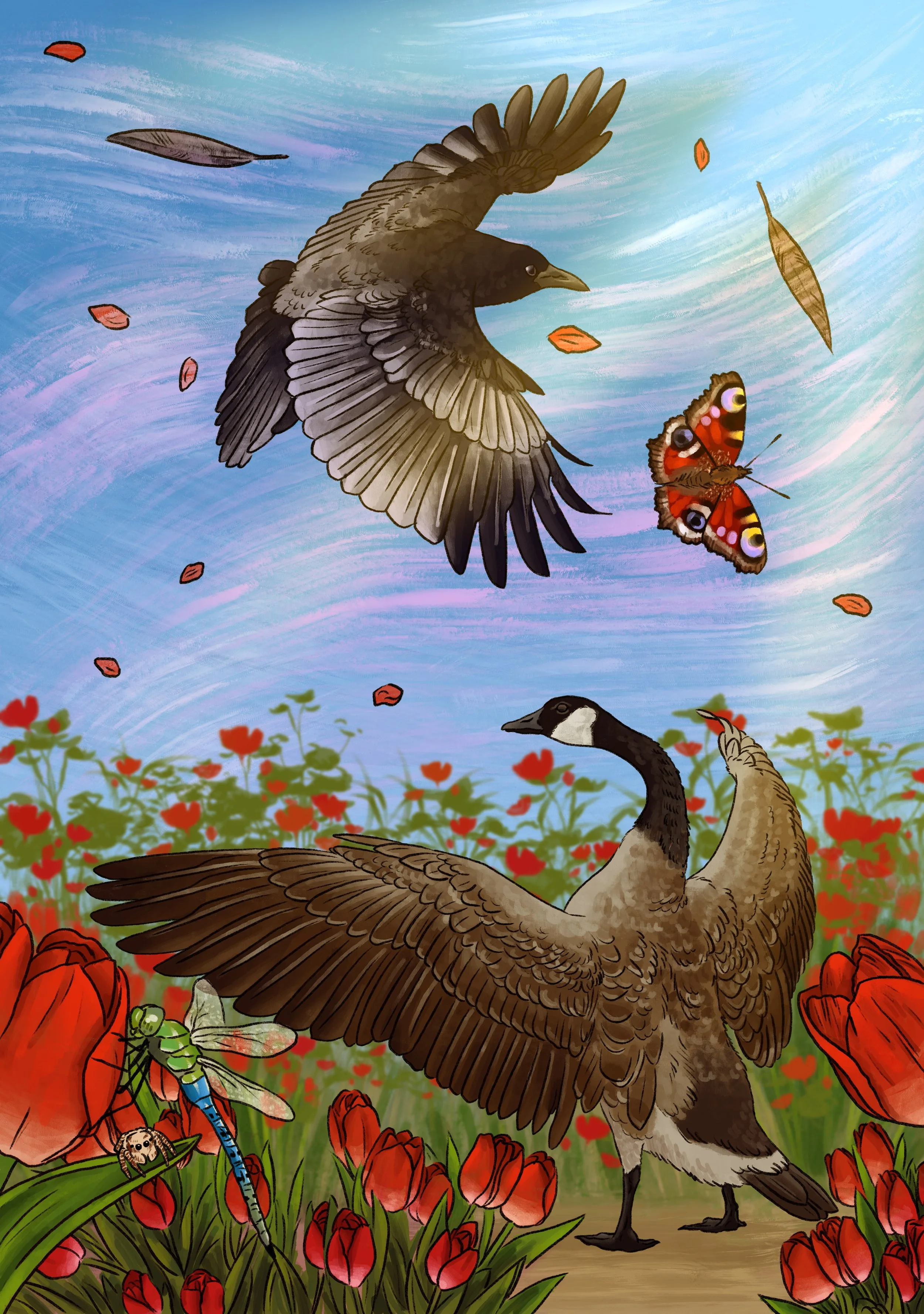 Fully customized digital painting - Stylized Realism - Part of a set, 1/3