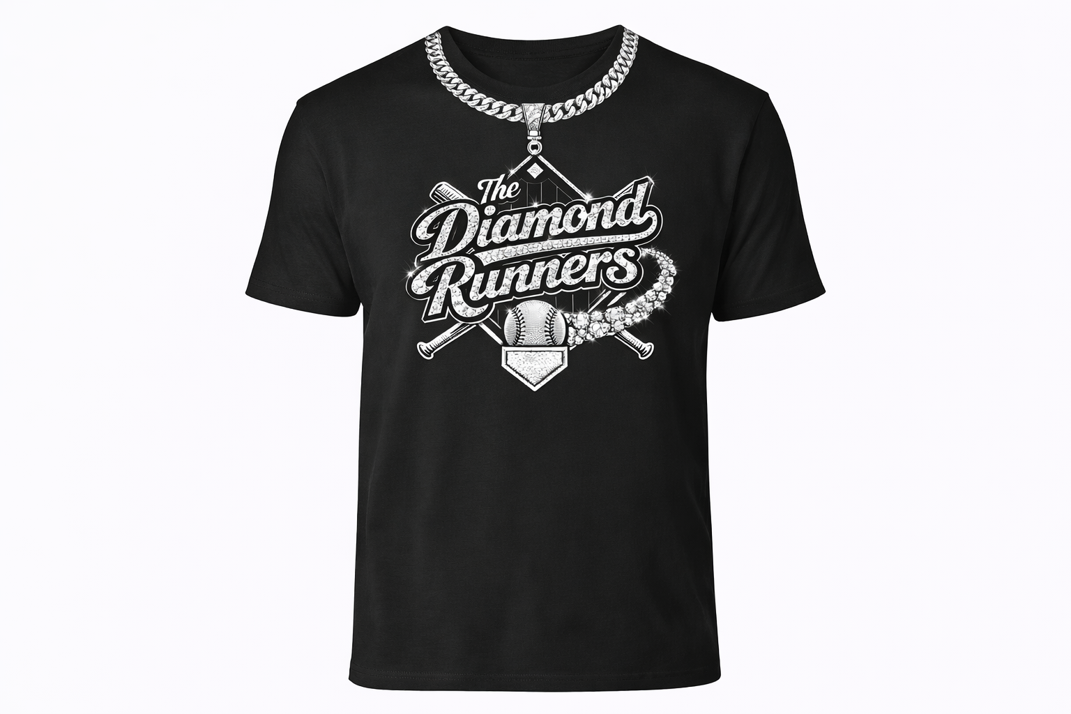 Diamond Runners drip tee