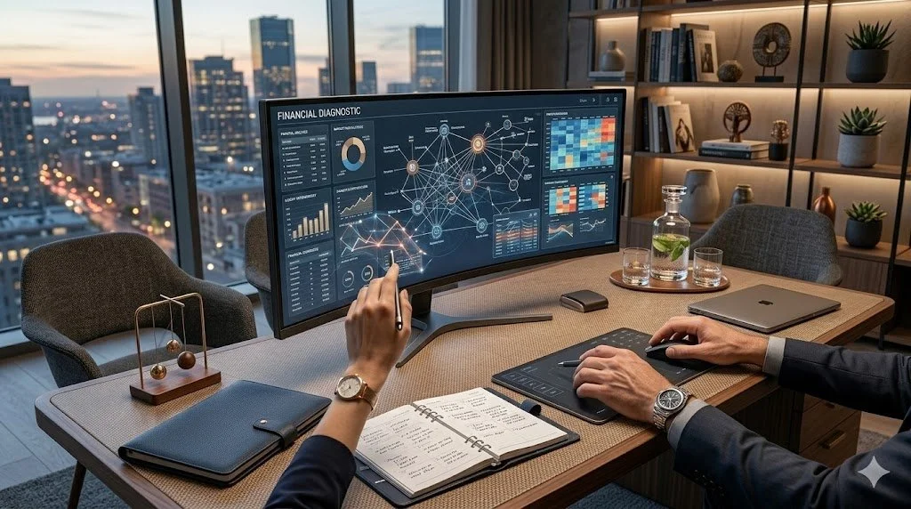 Consultoría financiera para PYMES en México. Soluciones Financieras.  monitoreo financiero y análisis financiero