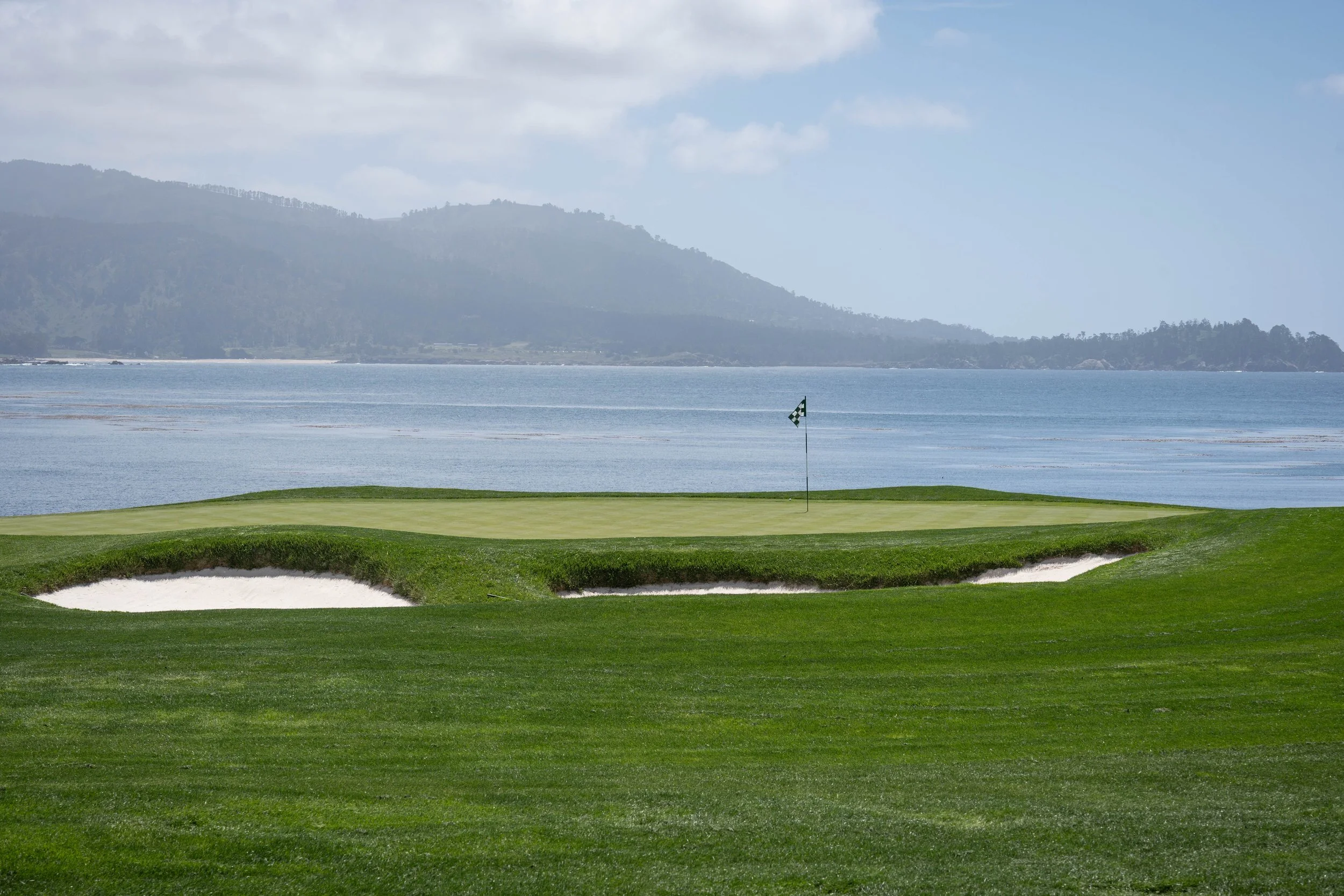 Hole 18. Pebble Beach.
