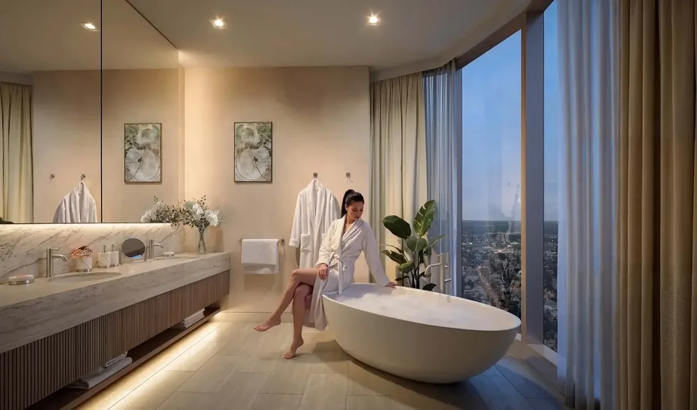 Bathroom at Hamilton Grove