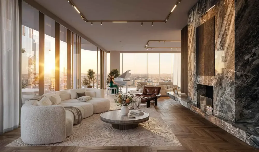 Living room detail