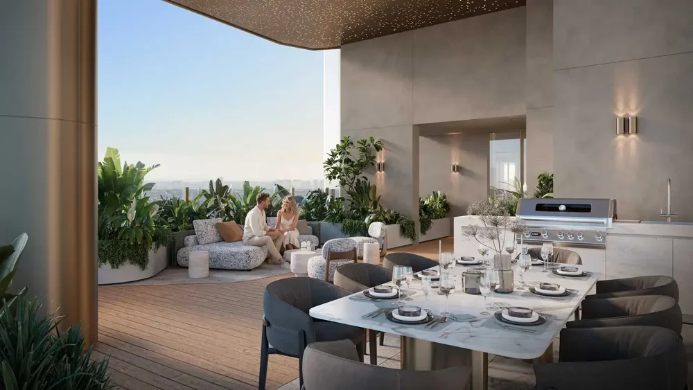 Outdoor living at Hamilton Grove