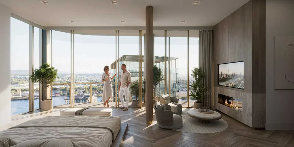 Bedroom at Hamilton Grove