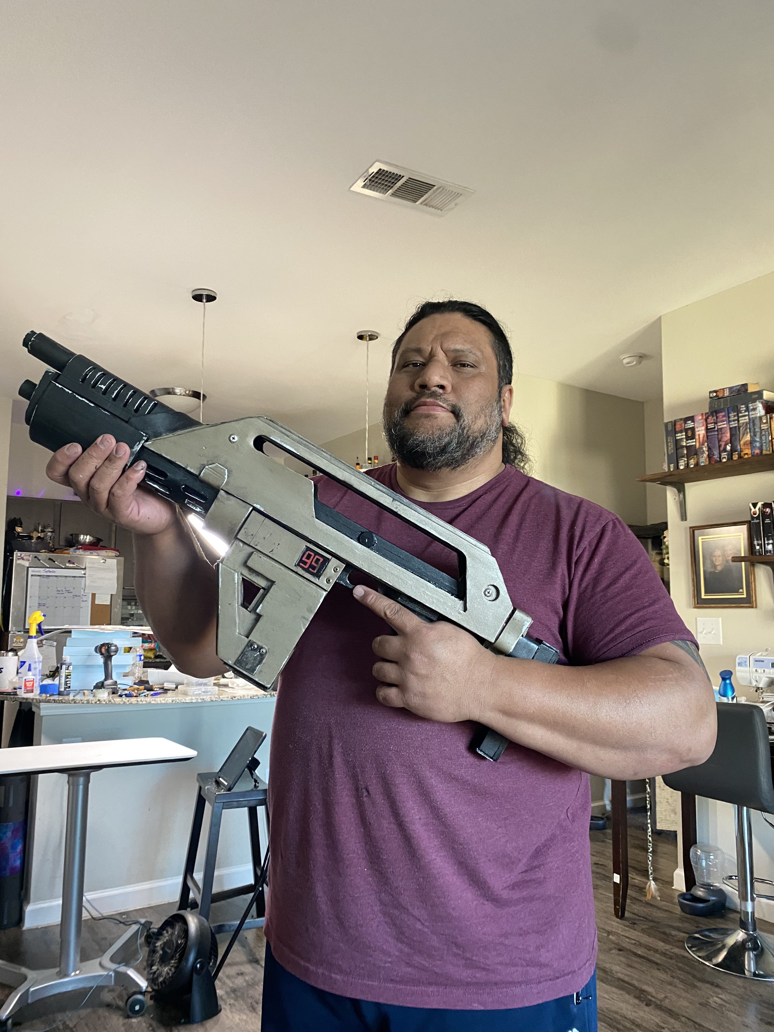 Alien's: Ripley's M41A Pulse Rifle Replica