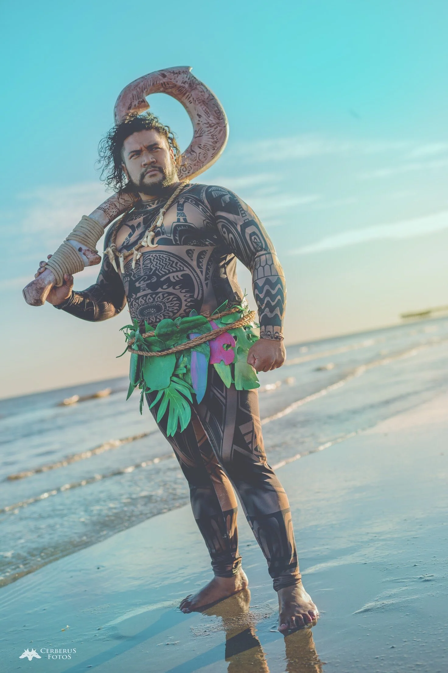 Maui’s Magical Fish Hook: Hand-Carved Edition