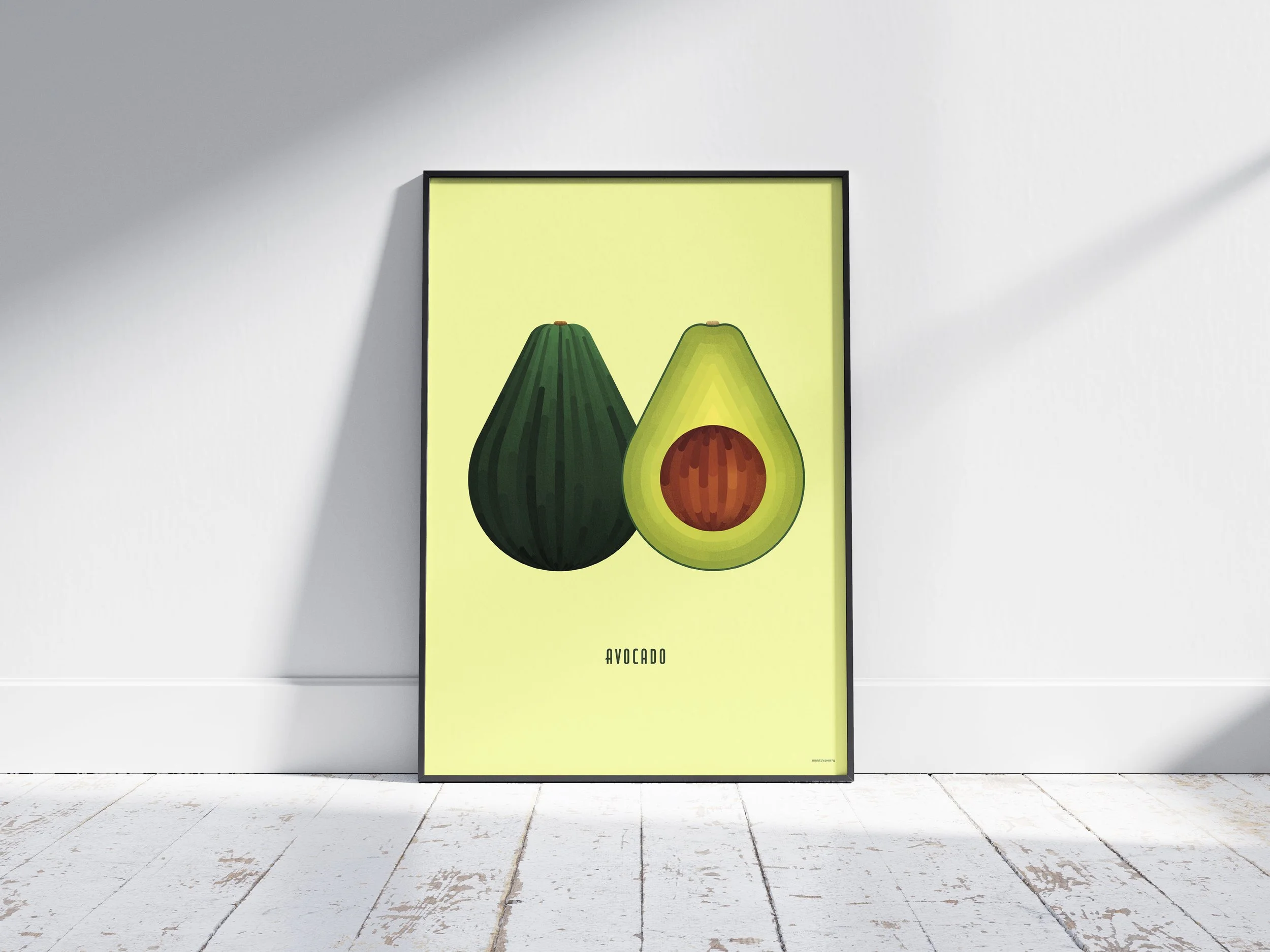 Avocado Art Print