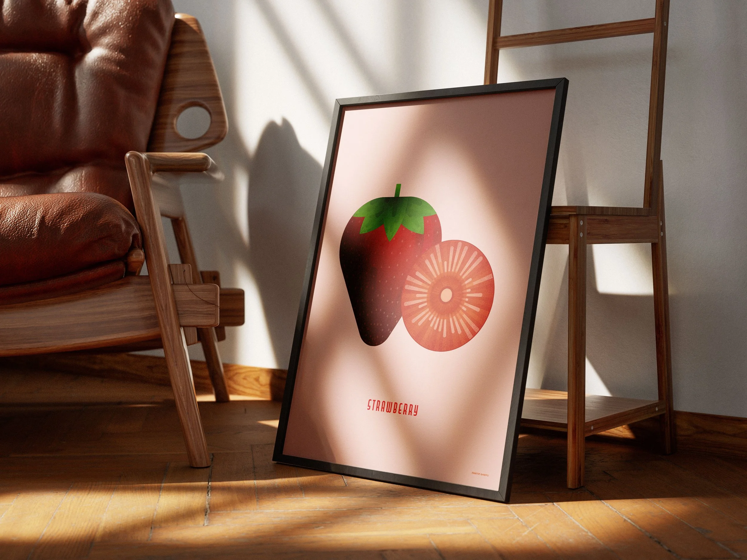 Strawberry Large Format Poster