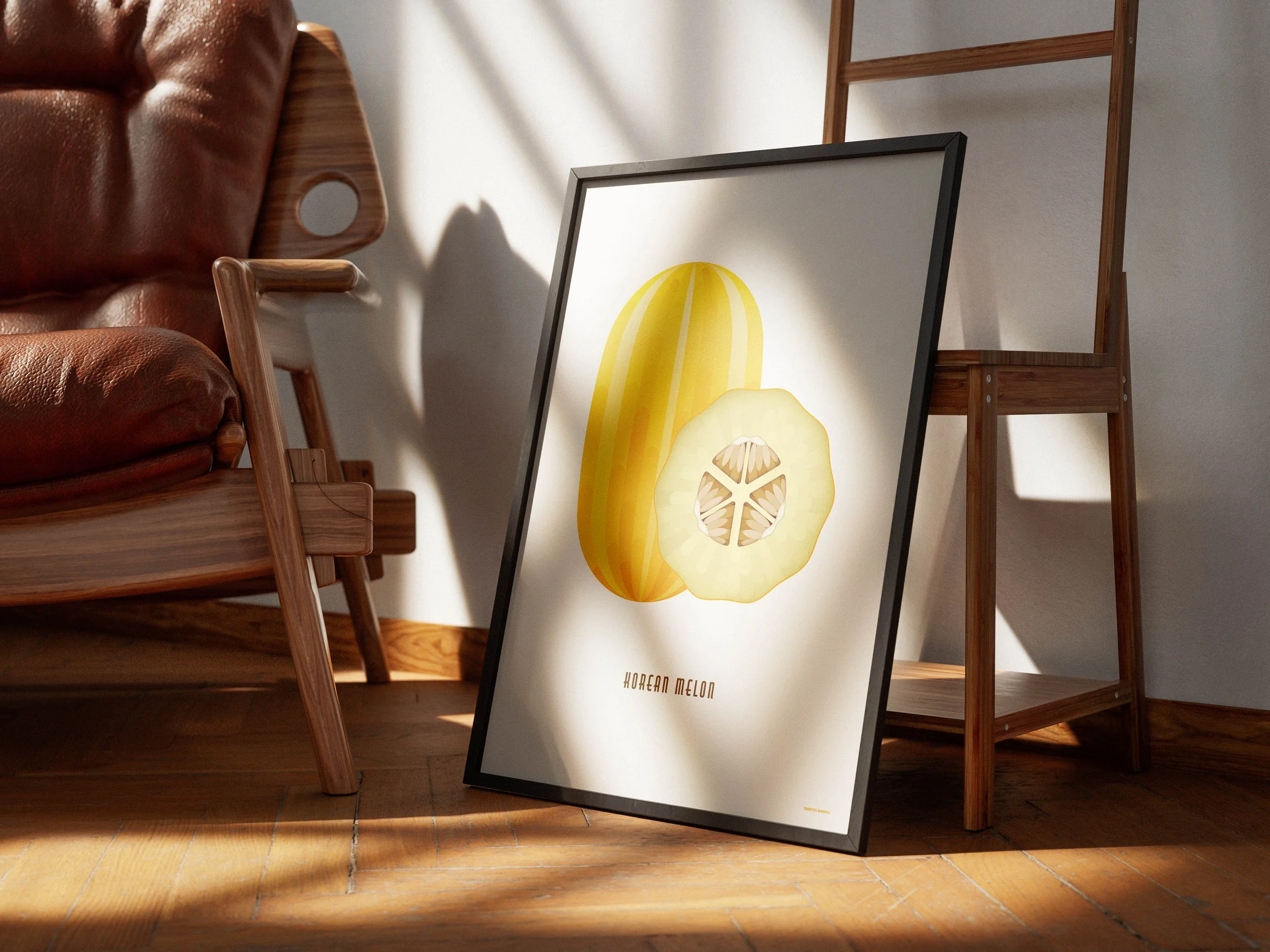 Korean Melon Large Format Poster