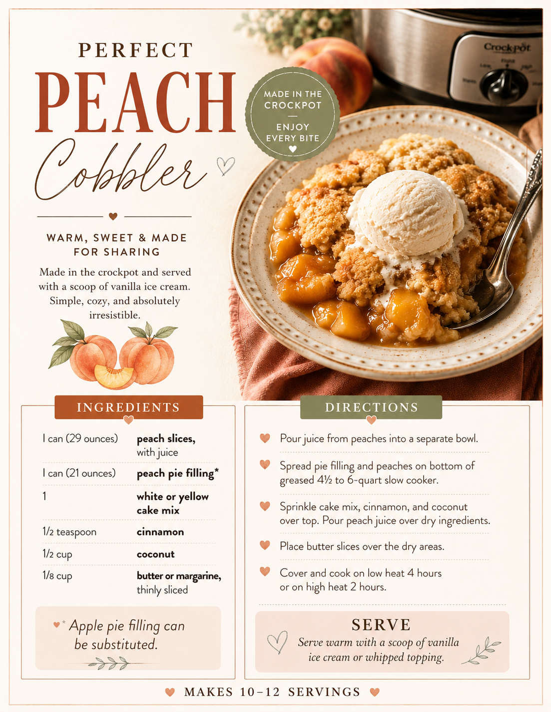 Peach Cobbler