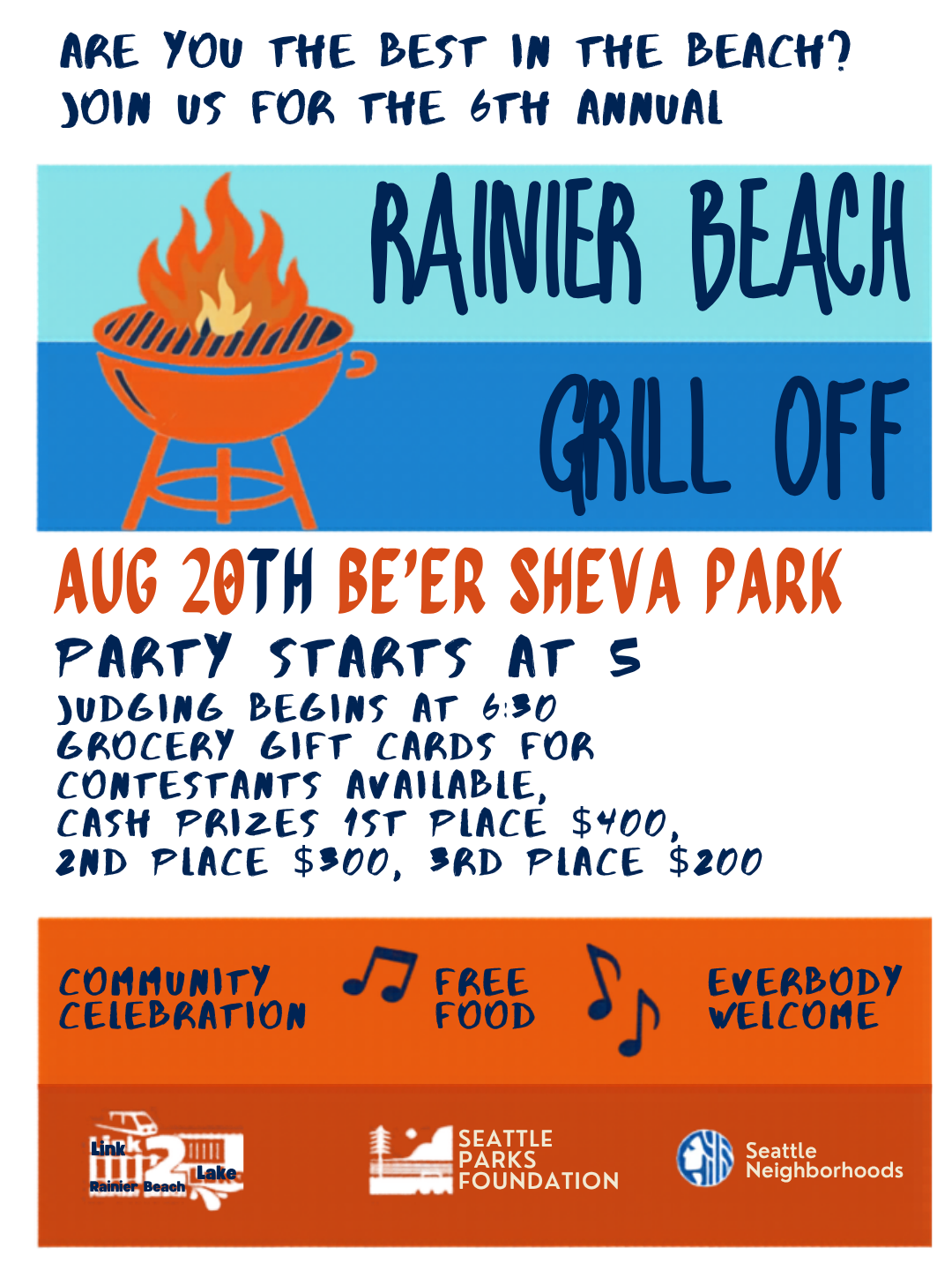Rainier Beach Grill Off 2026