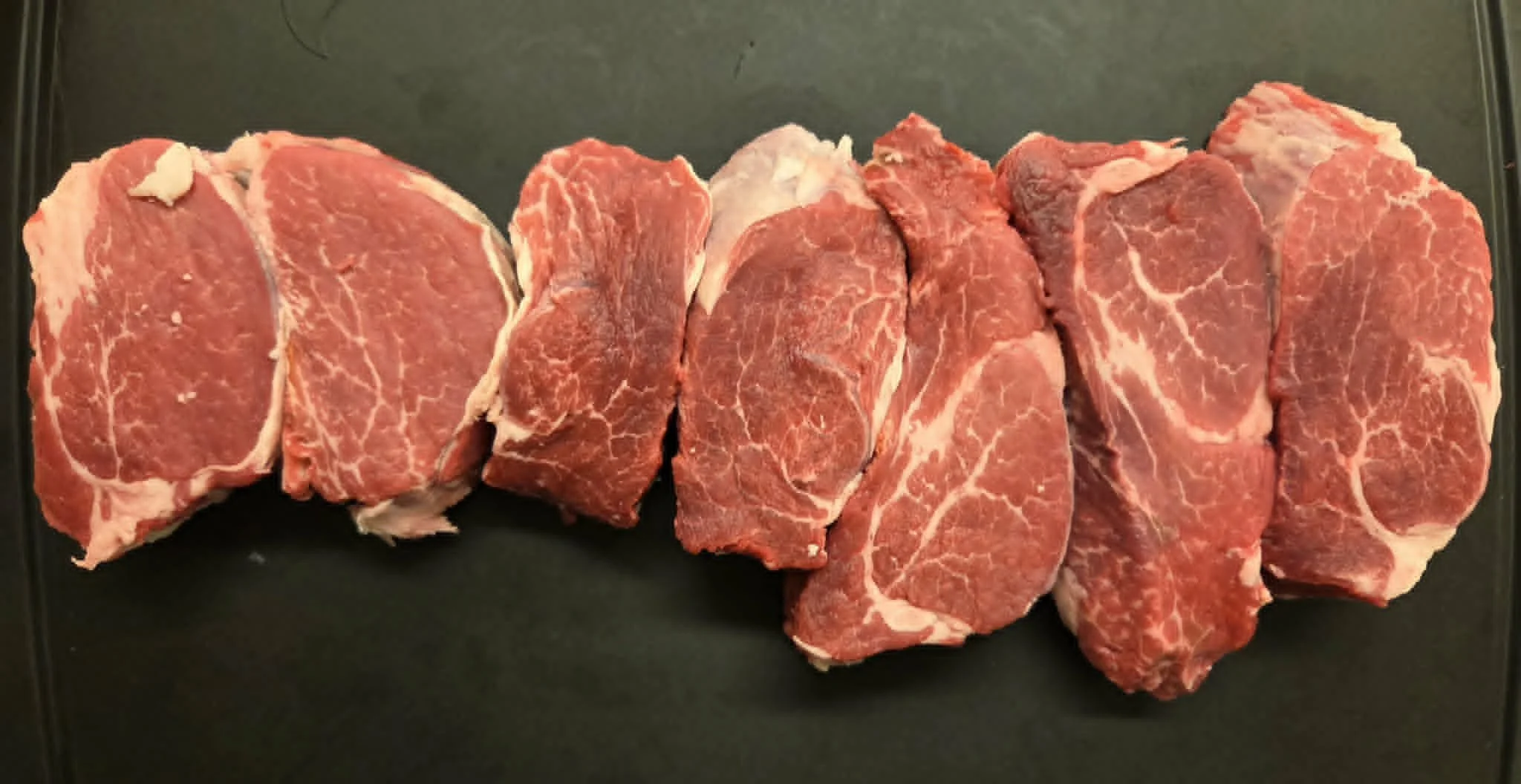 Tenderloin Steaks (amount per 1/2 beef)