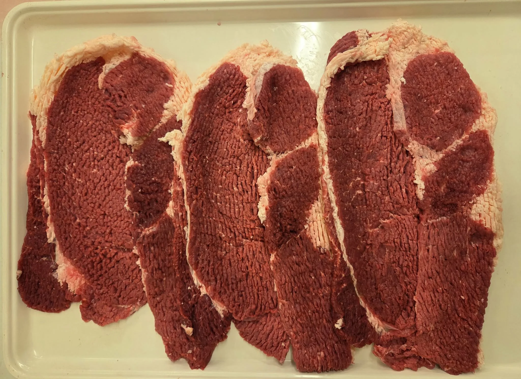 Tenderized Round Steaks (5 per 1/2 beef)