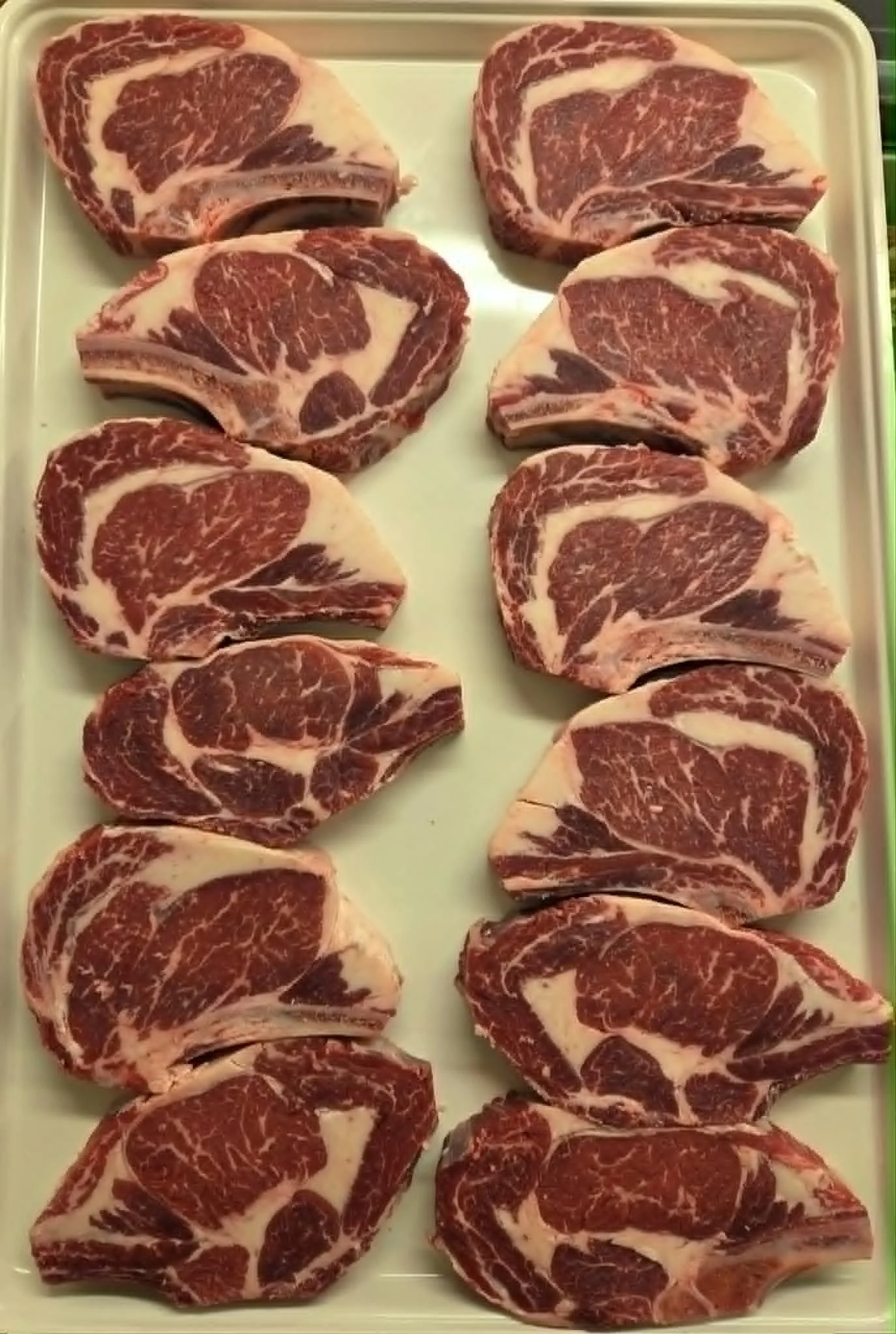 Ribeye Steak (amount per 1/2 beef)