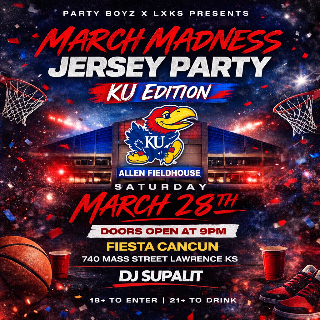 March Madness Jersey Party (KU Edition)