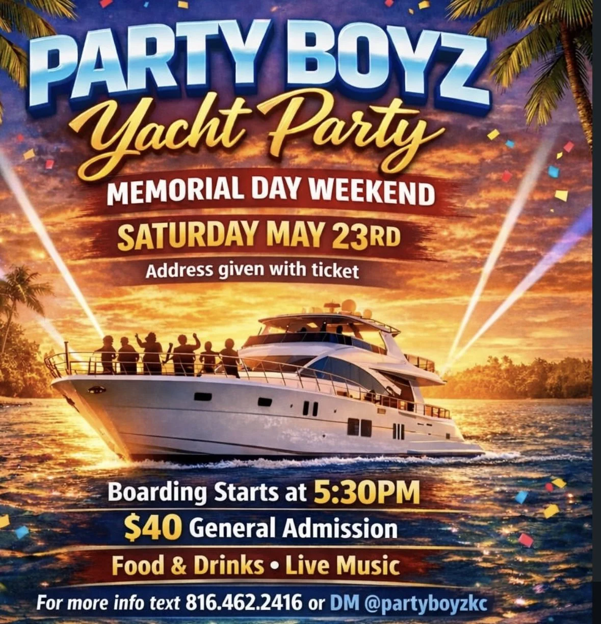 YACHT PARTY