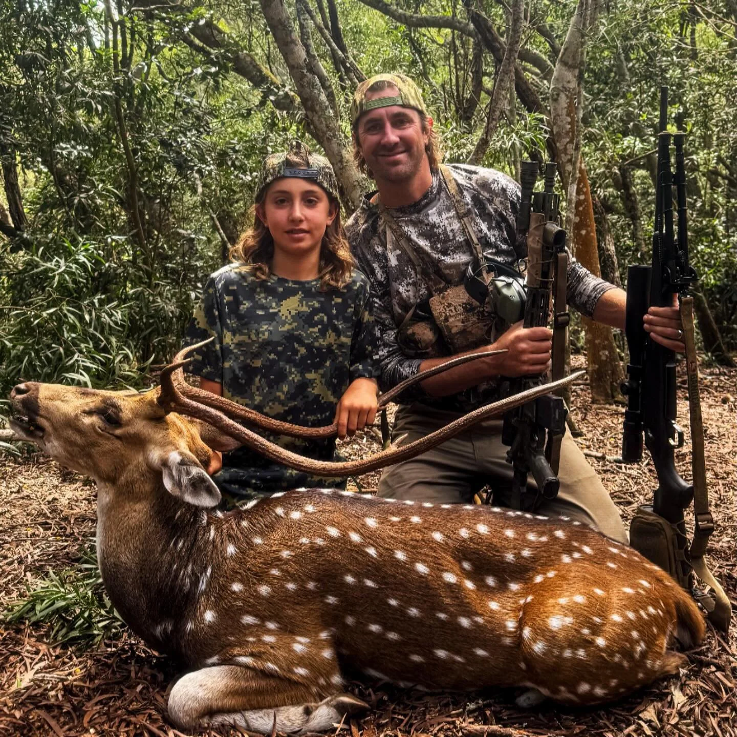 Family Hunt! #Molokai #AxisDeer