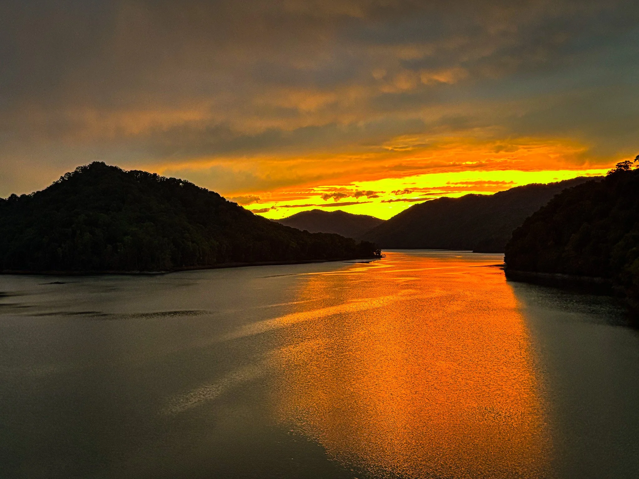 Golden Hour On The Lake