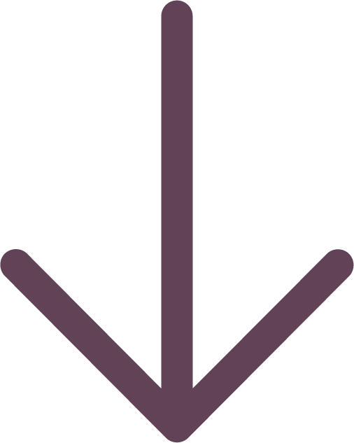 Purple downward arrow icon.