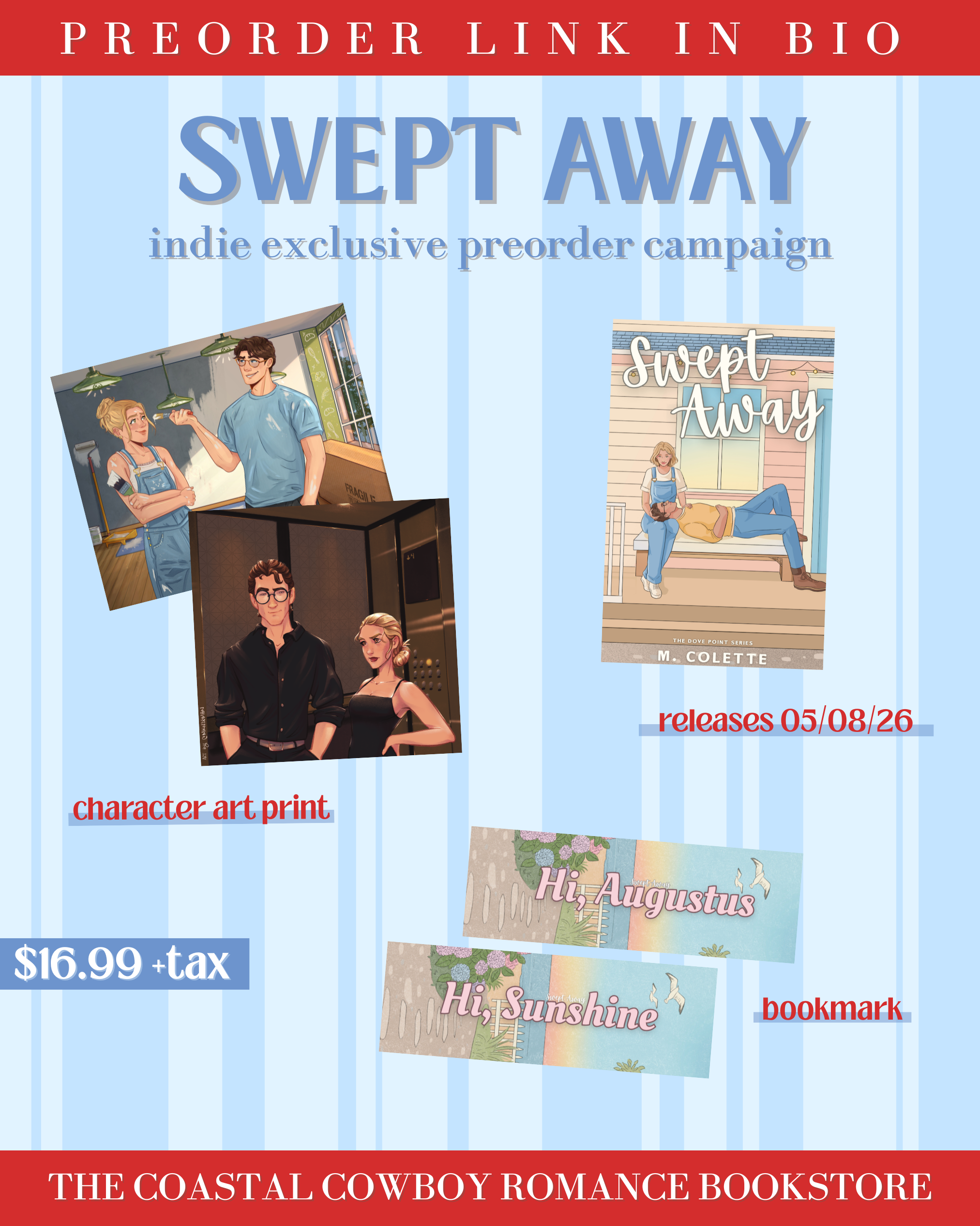 SWEPT AWAY | PREORDER