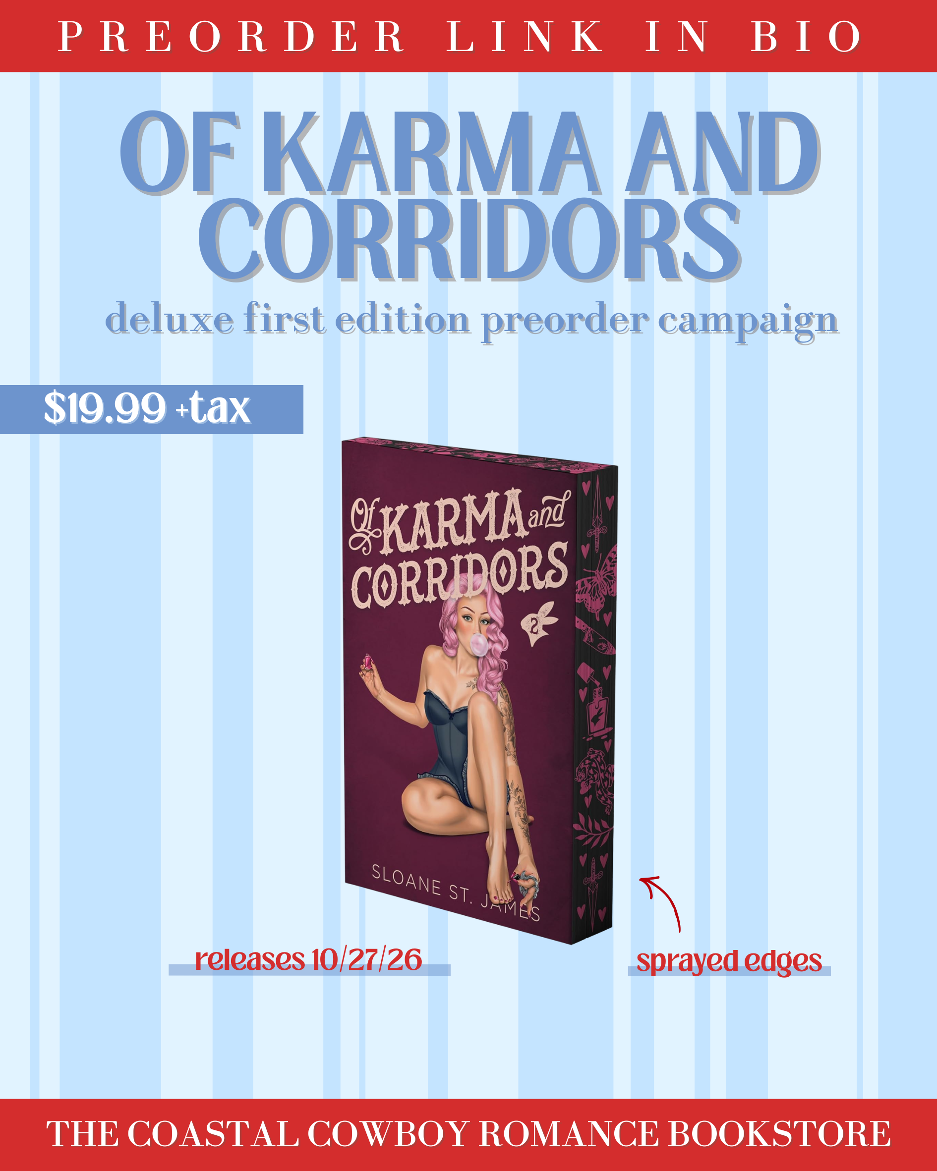 OF KARMA AND CORRIDORS (Deluxe Limited Edition) (The Black Rabbit, 2) | PREORDER