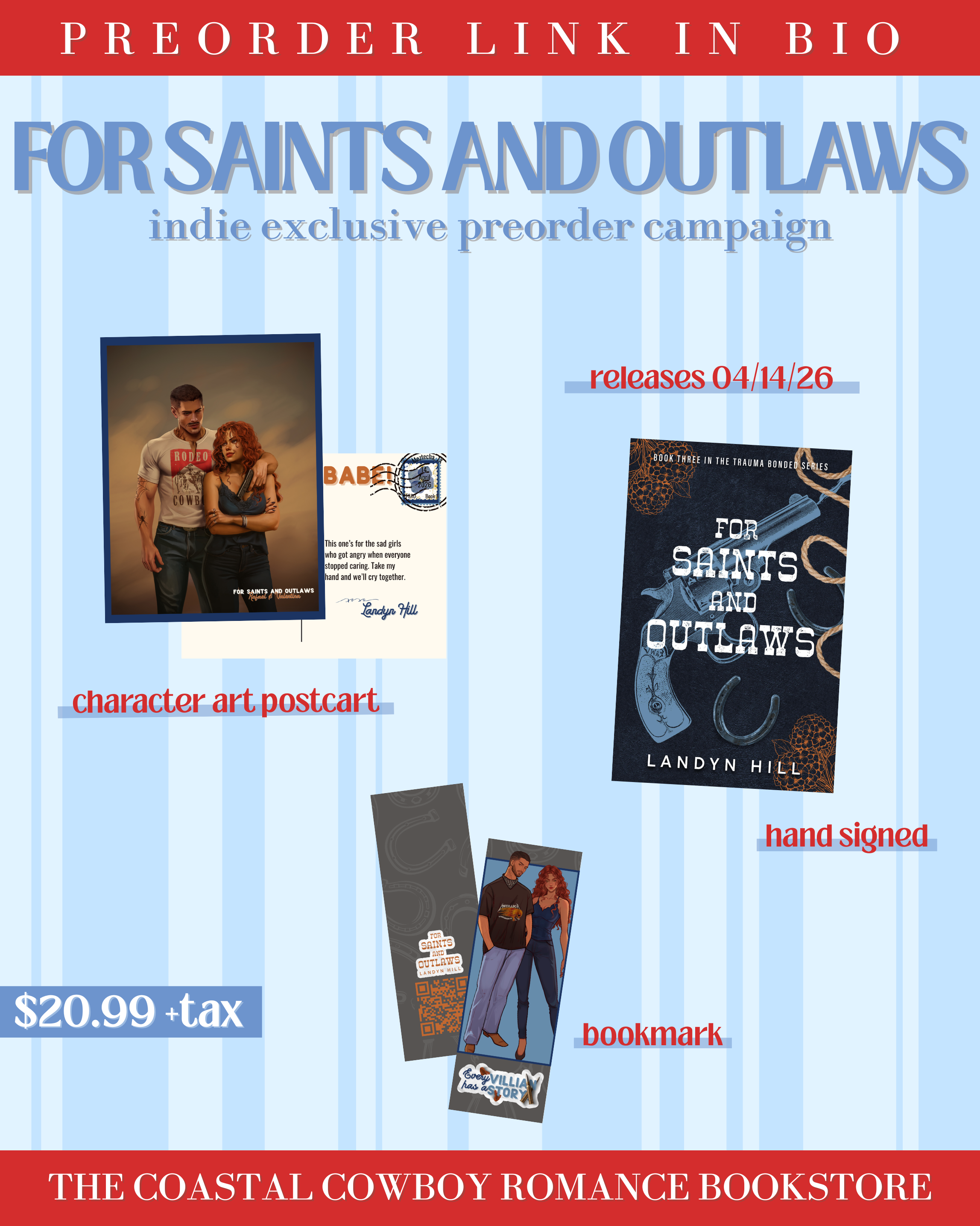 FOR SAINTS AND OUTLAWS | PREORDER