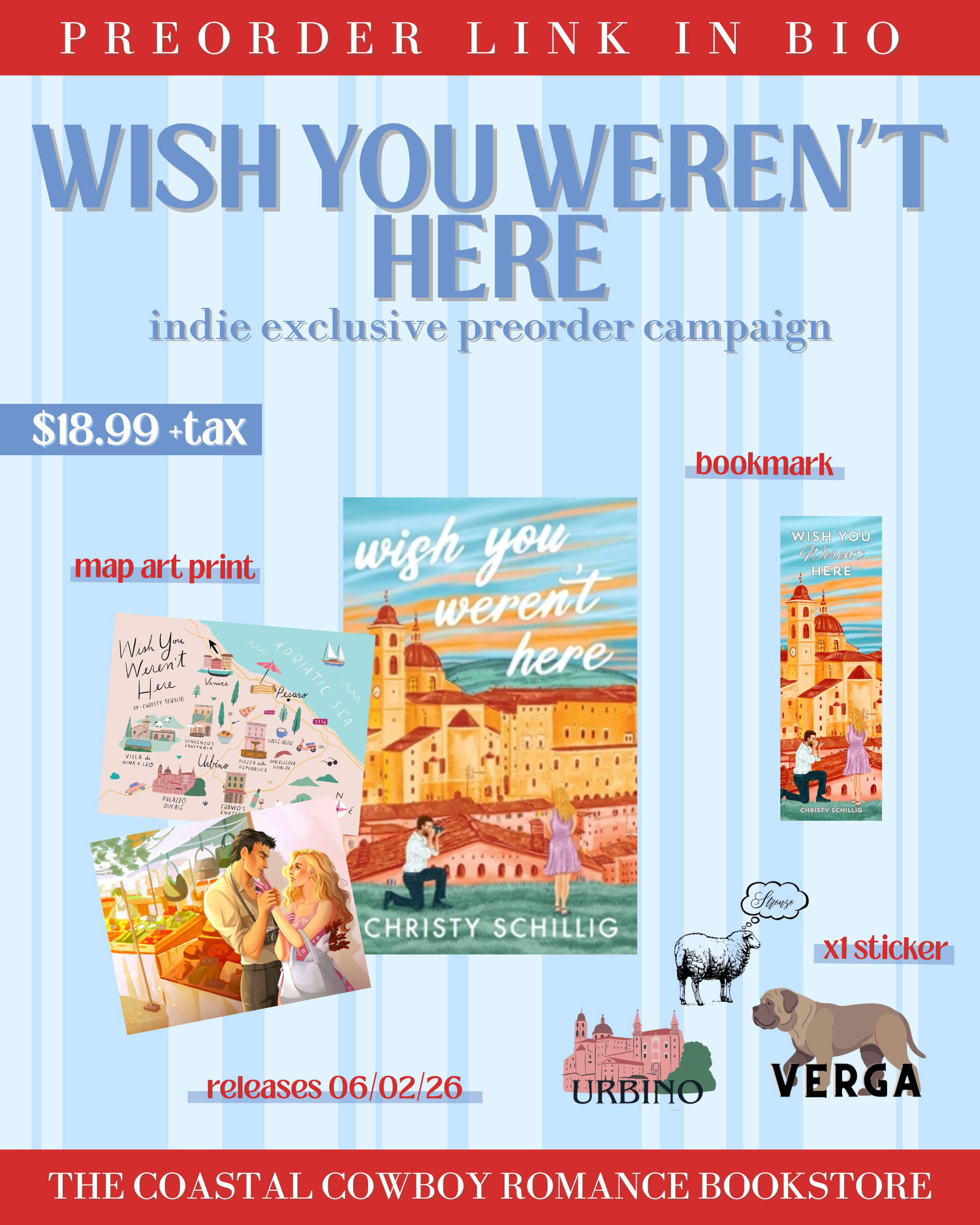 WISH YOU WEREN'T HERE | PREORDER