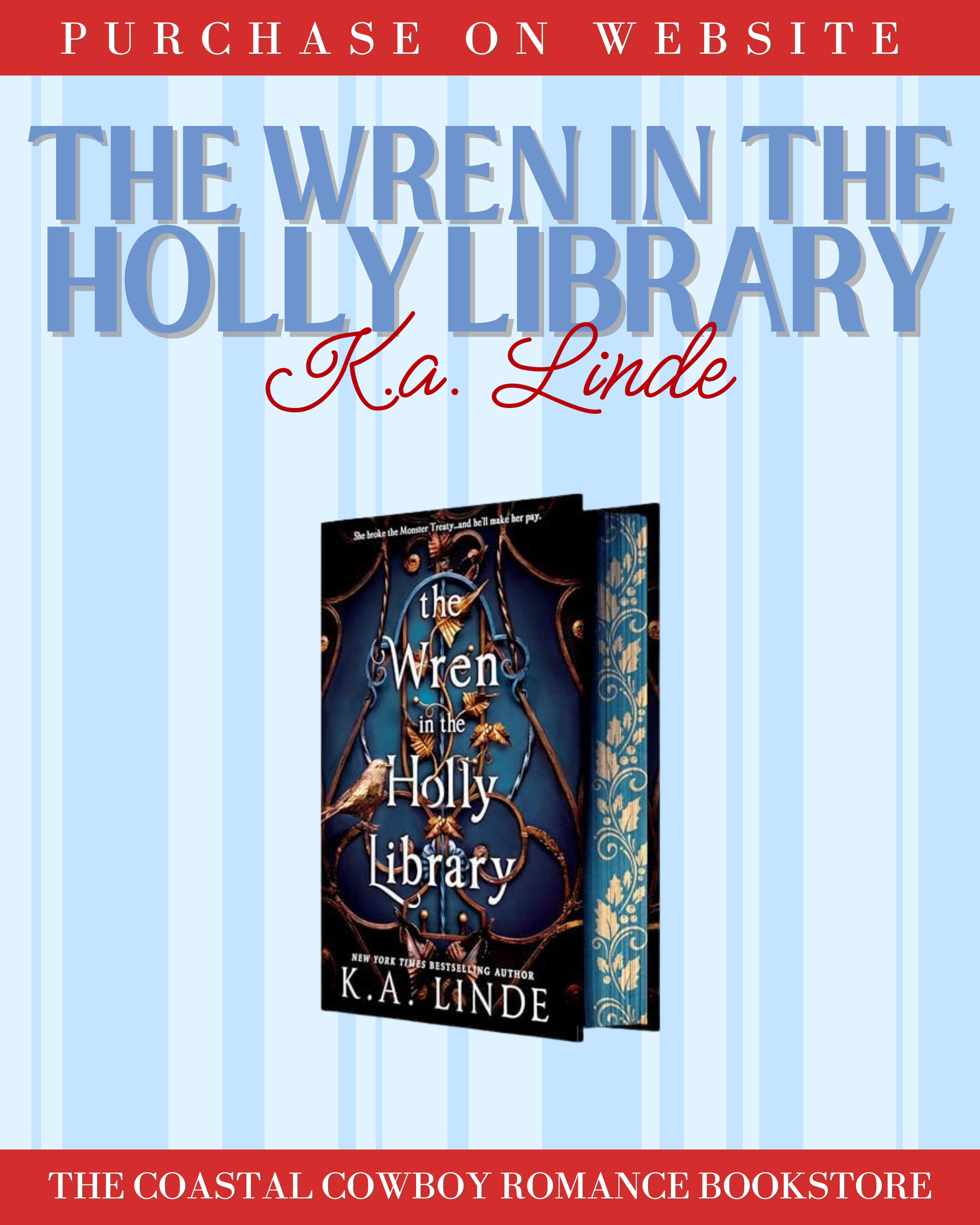 THE WREN IN THE HOLLY LIBRARY (OAK & HOLLY CYCLE) | LIMITED DELUXE EDITION