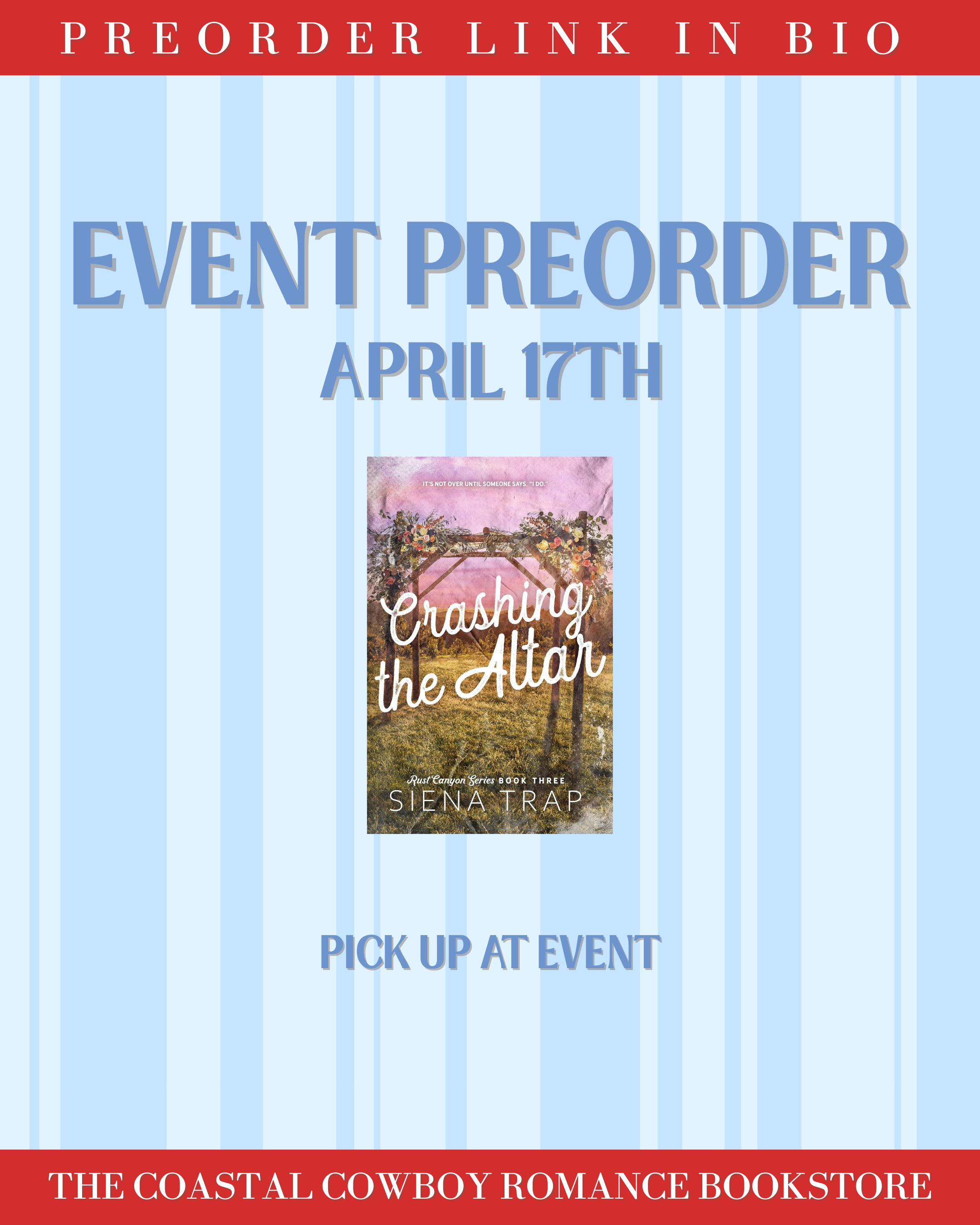CRASHING THE ALTAR | APRIL RODEO PREORDER