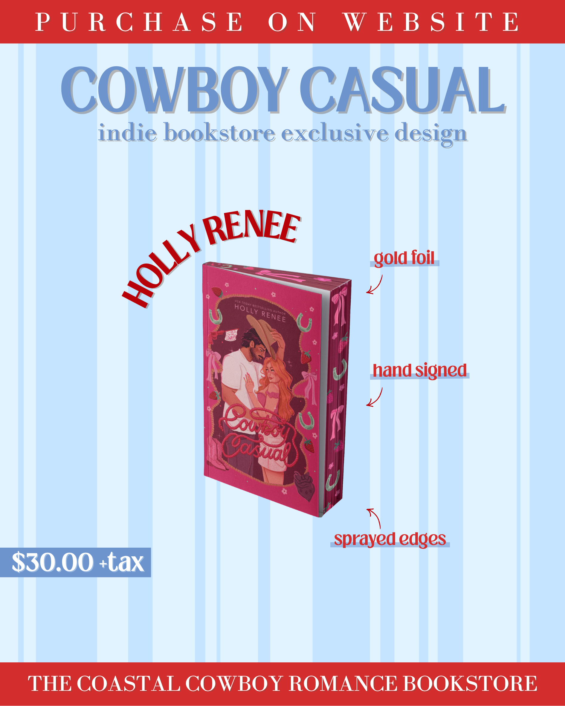COWBOY CASUAL | INDIE BOOKSTORE EXCLUSIVE