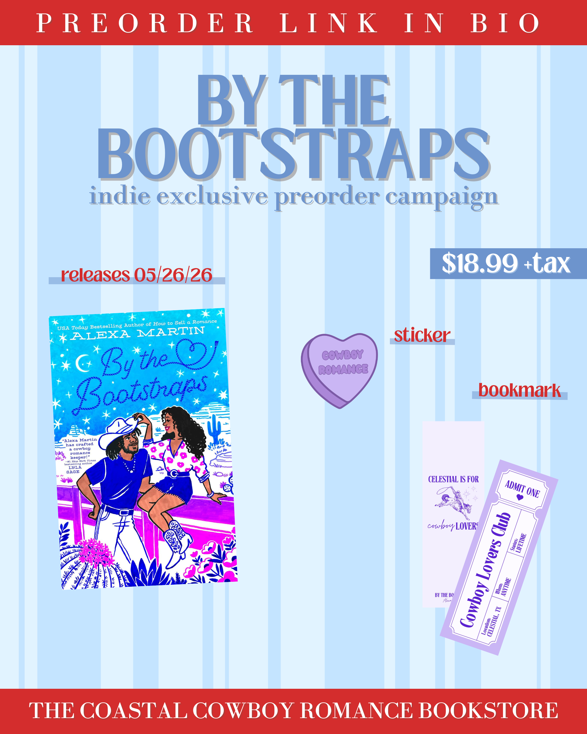BY THE BOOTSTRAPS | PREORDER