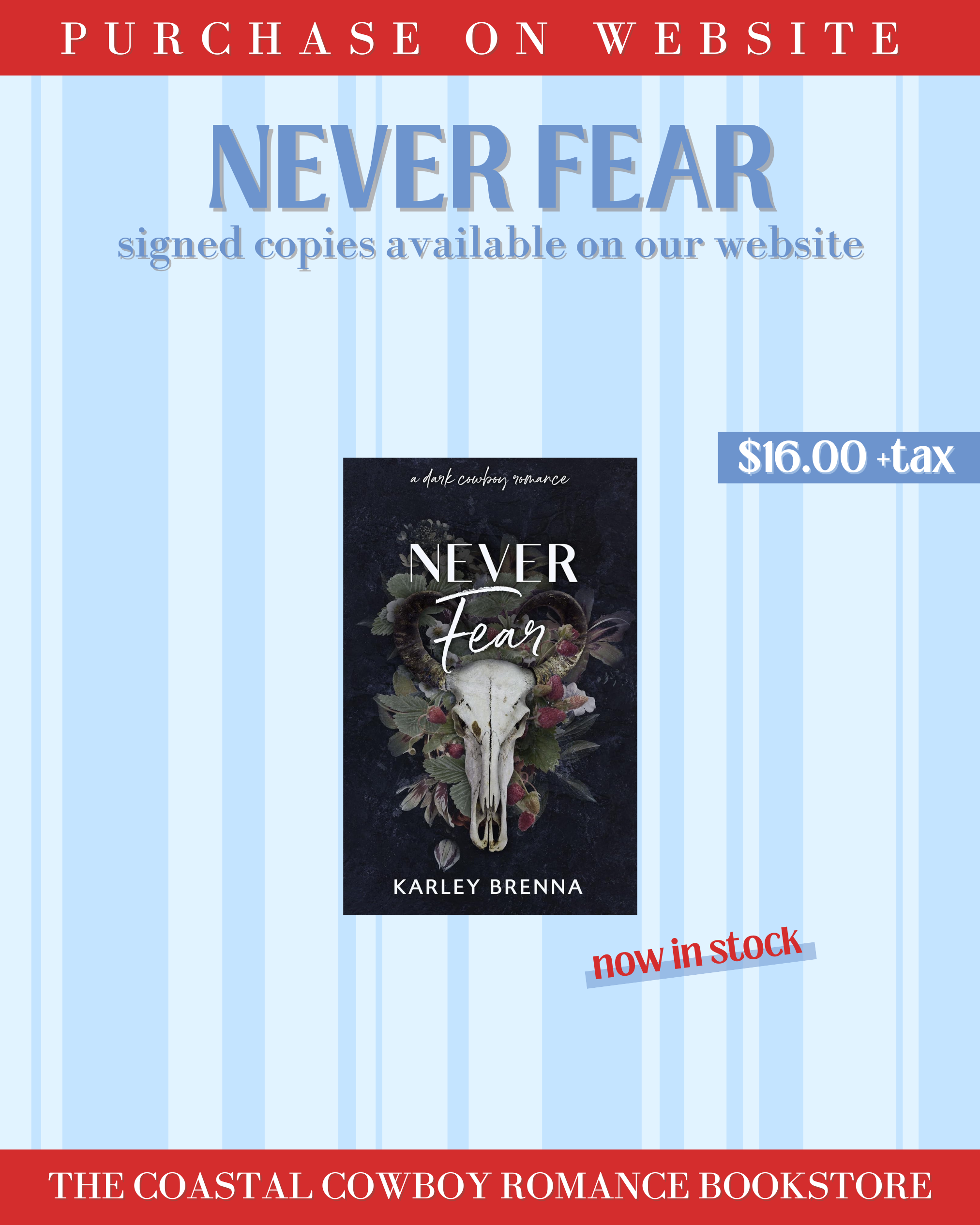 NEVER FEAR (WHISKEY RIDGE BOOK #2)