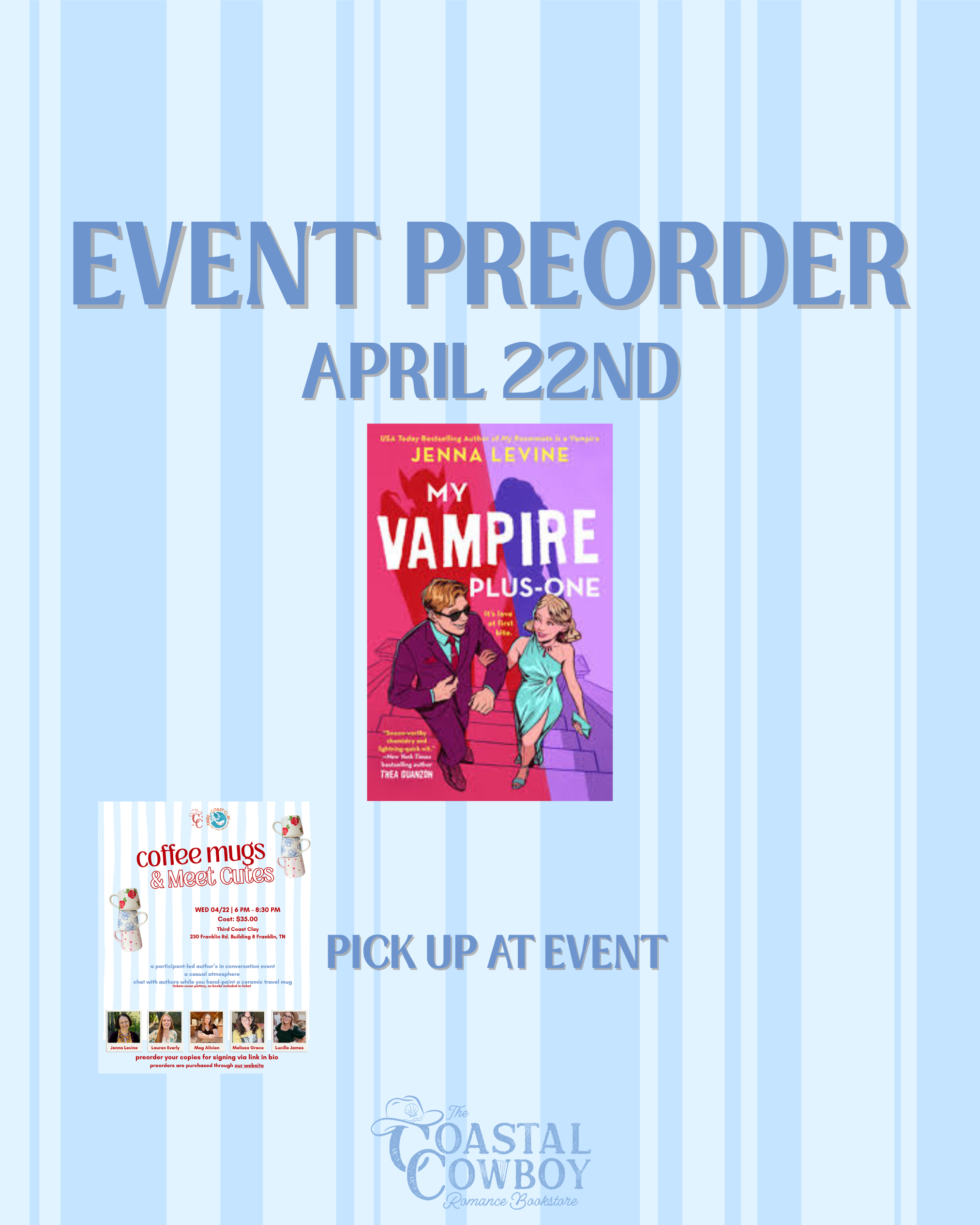 MY VAMPIRE PLUS-ONE | COFFEE MUGS & MEET CUTES EVENT PREORDER