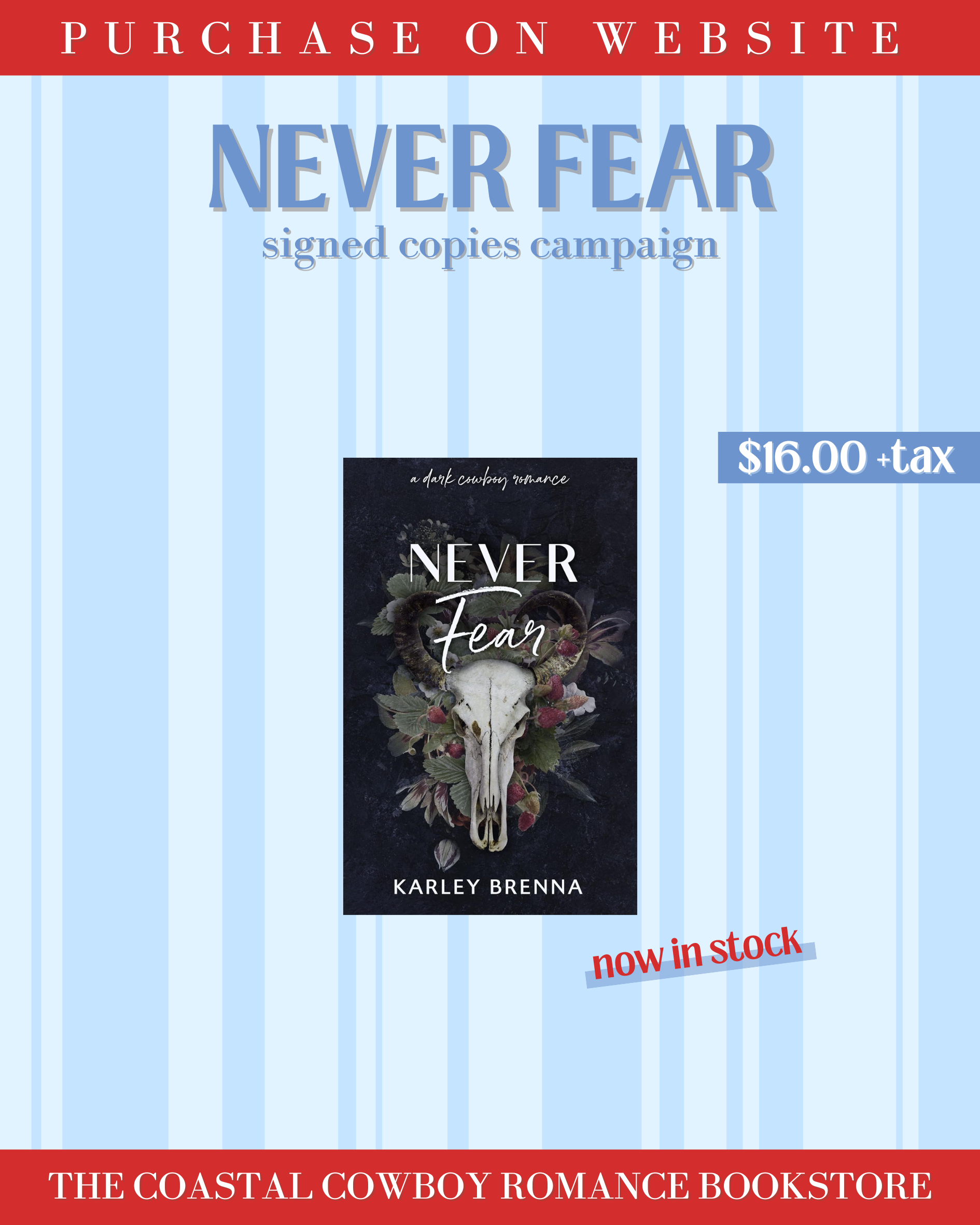 NEVER FEAR (WHISKEY RIDGE BOOK #2)