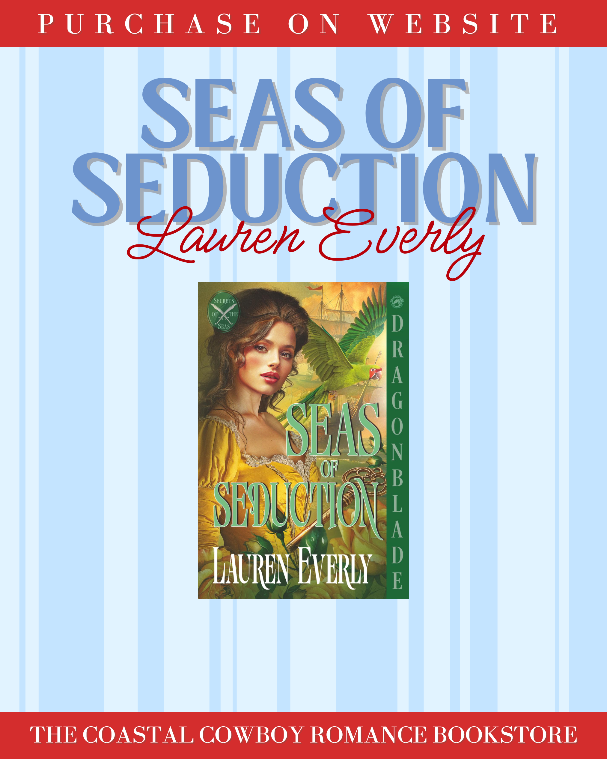 SEAS OF SEDUCTION (SECRETS OF THE SEAS, 2) | SIGNED COPY
