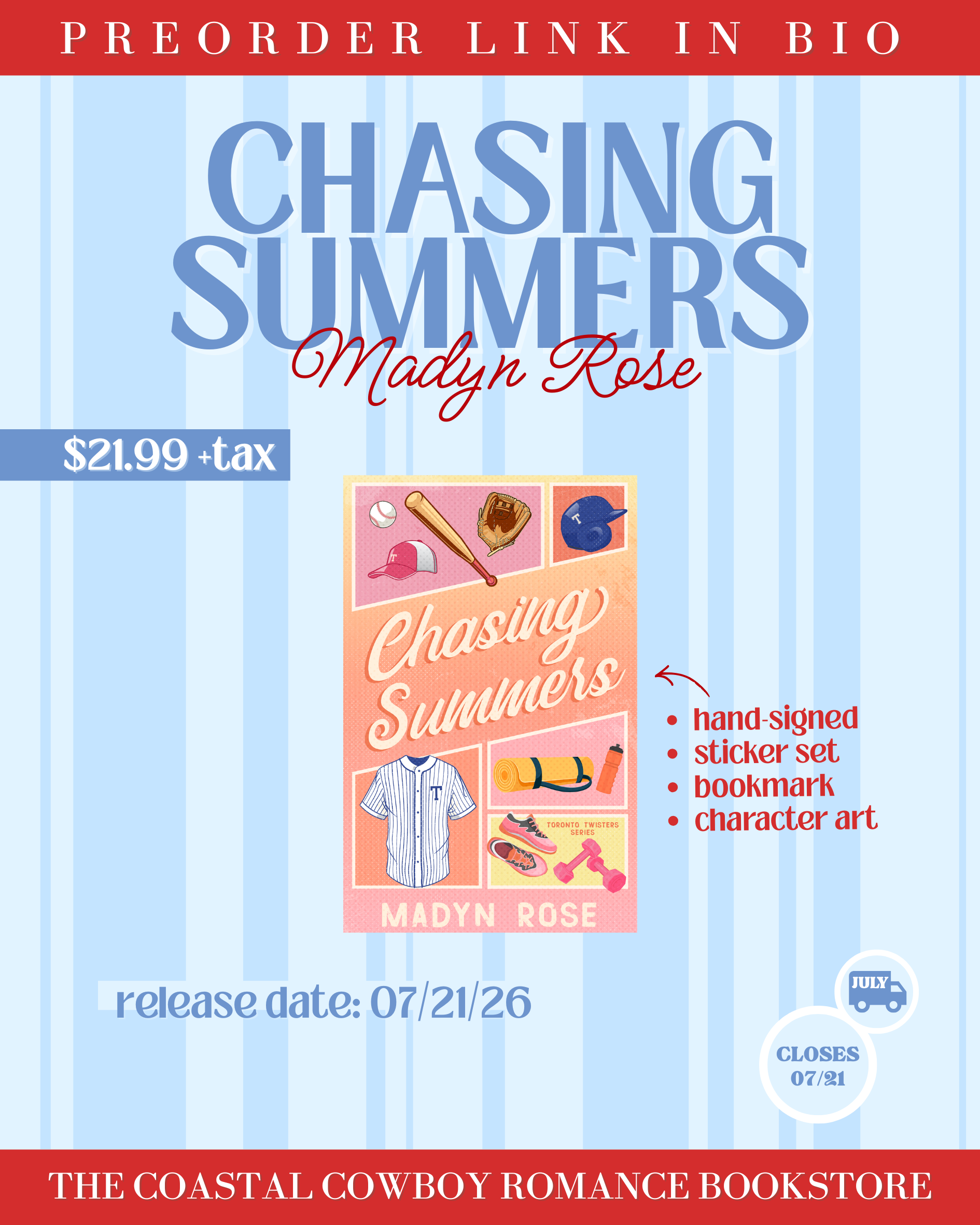 CHASING SUMMERS | PREORDER SIGNED COPIES