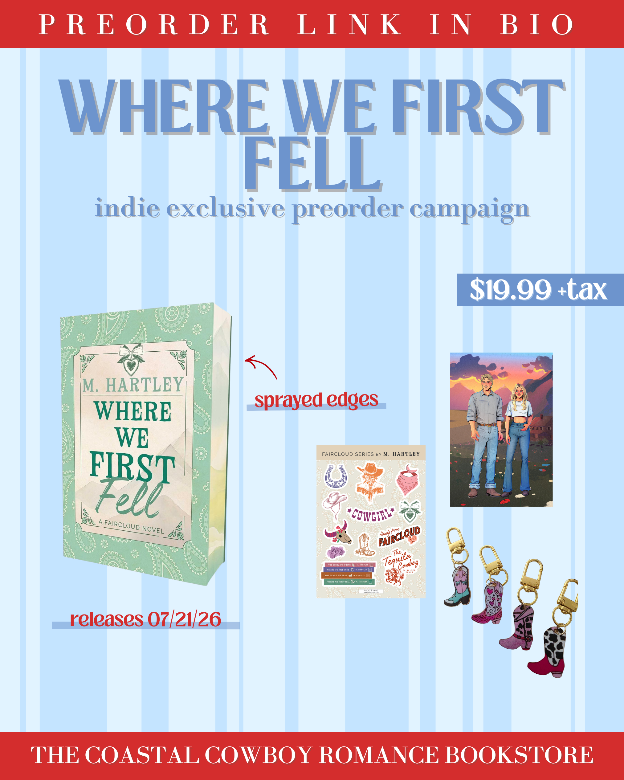 WHERE WE FIRST FELL (Faircloud, #4) - PREORDER