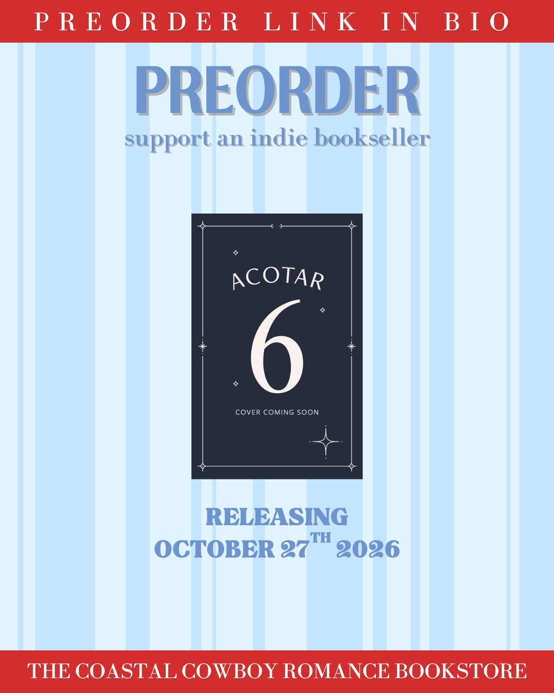 ACOTAR 6 (HARDCOVER) - PREORDER