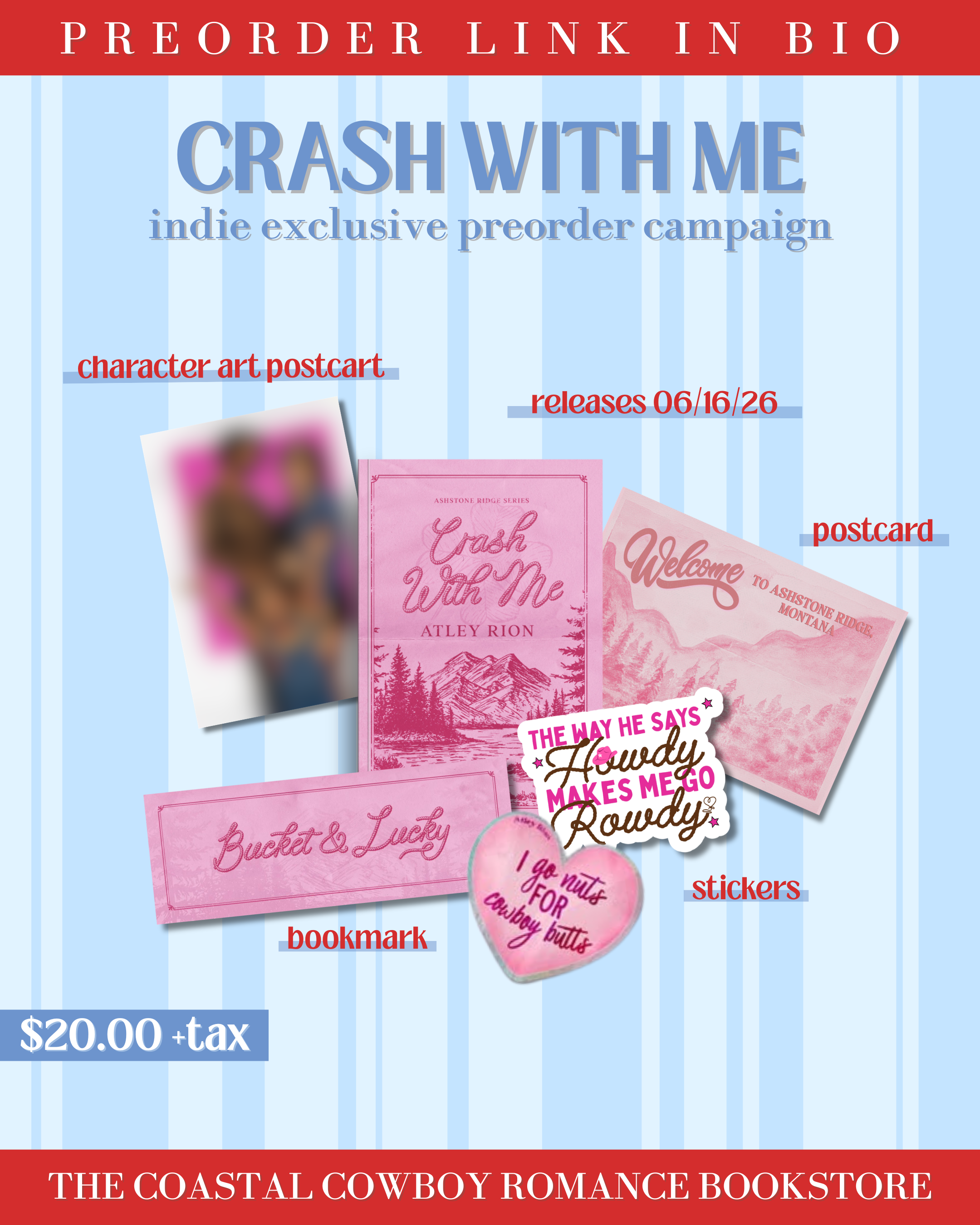 CRASH WITH ME | PREORDER (BUNDLE #1)