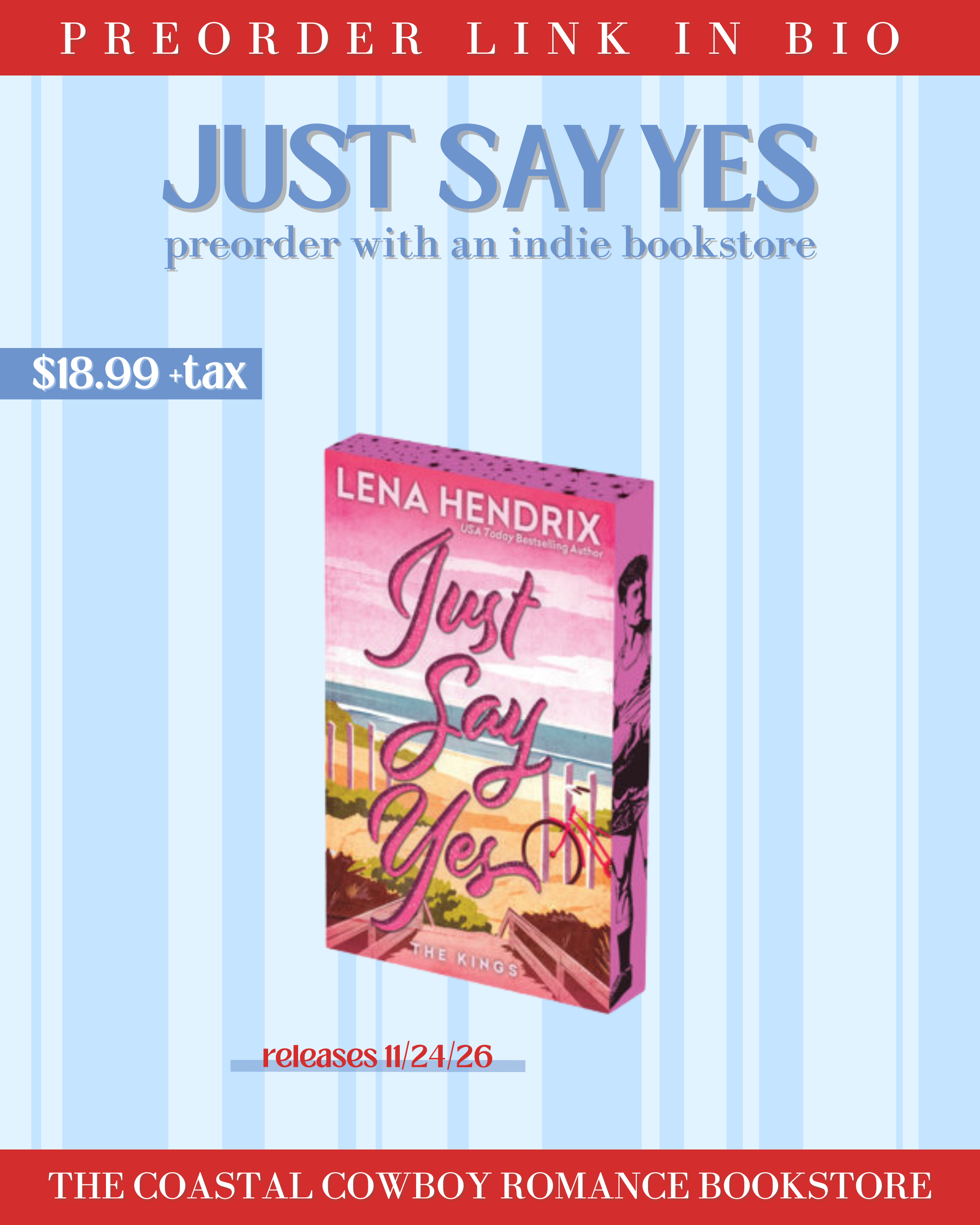 JUST SAY YES (THE KINGS, 5) DELUXE SPECIAL EDITION | PREORDER
