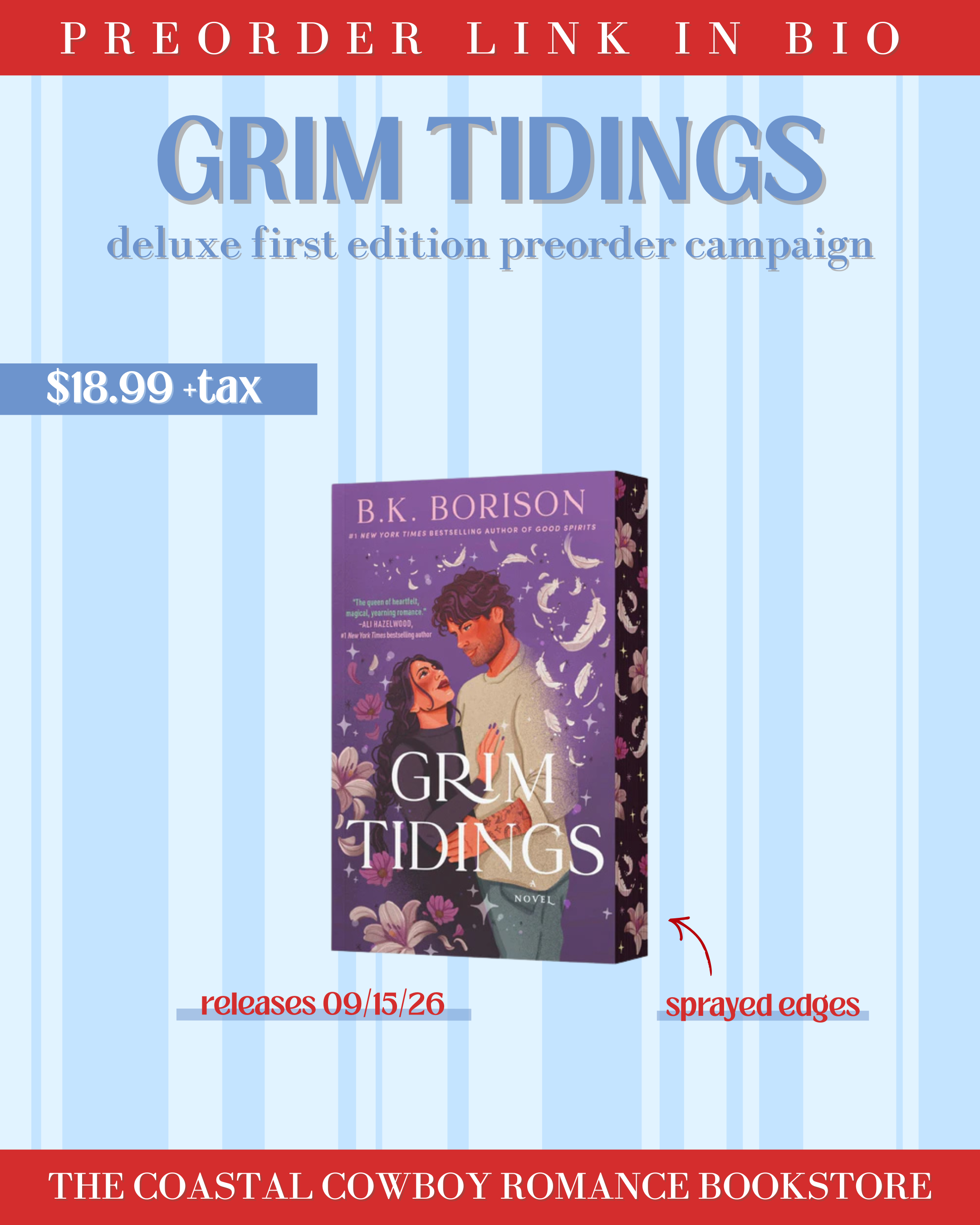 GRIM TIDINGS (Ghosted #2) | PREORDER
