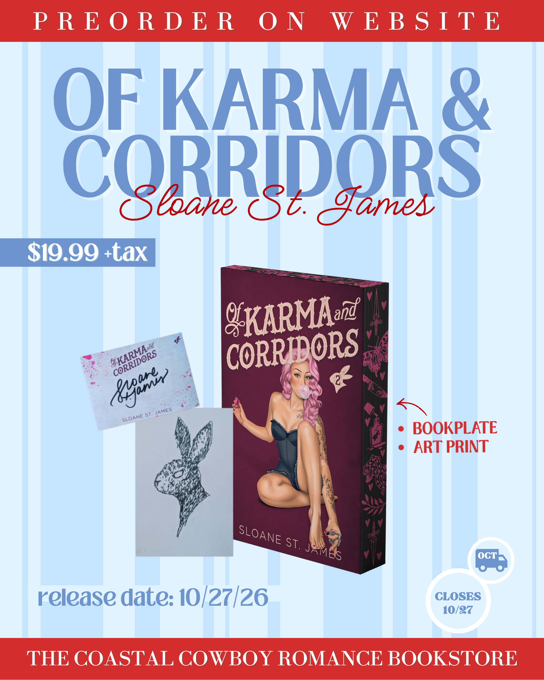 OF KARMA AND CORRIDORS (Deluxe Limited Edition) (The Black Rabbit, 2) | PREORDER CAMPAIGN